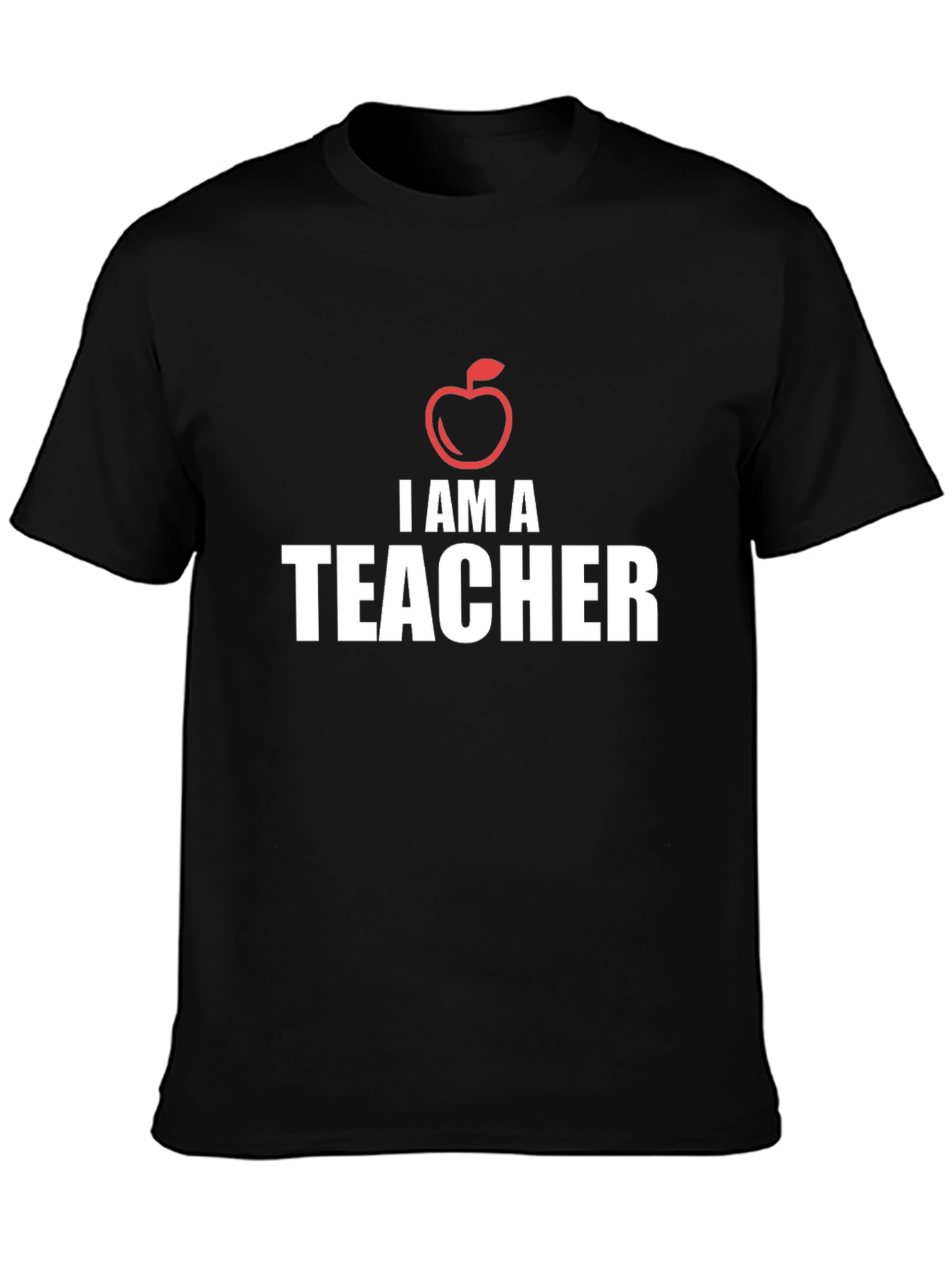 I Am A Teacher Apple Graphic T-Shirt