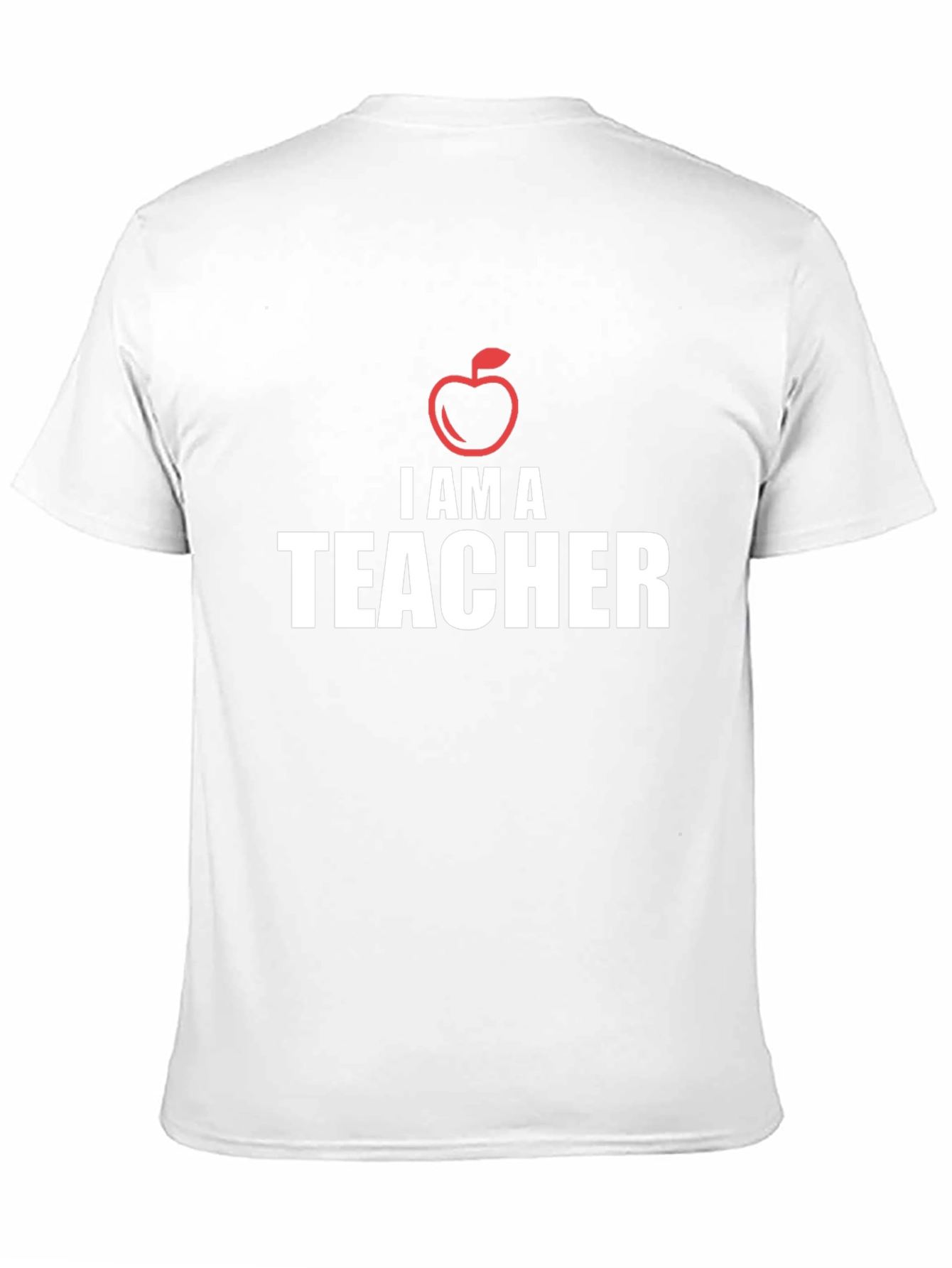 I Am A Teacher Apple Graphic T-Shirt