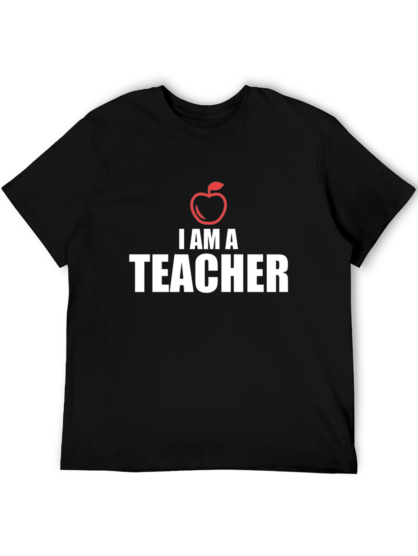 I Am A Teacher Apple Graphic T-Shirt