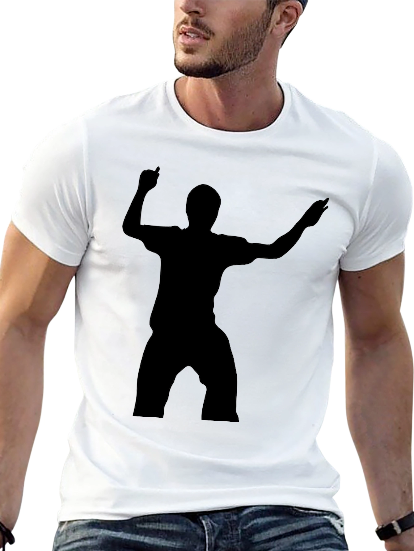 Dancing Silhouette Black T-Shirt