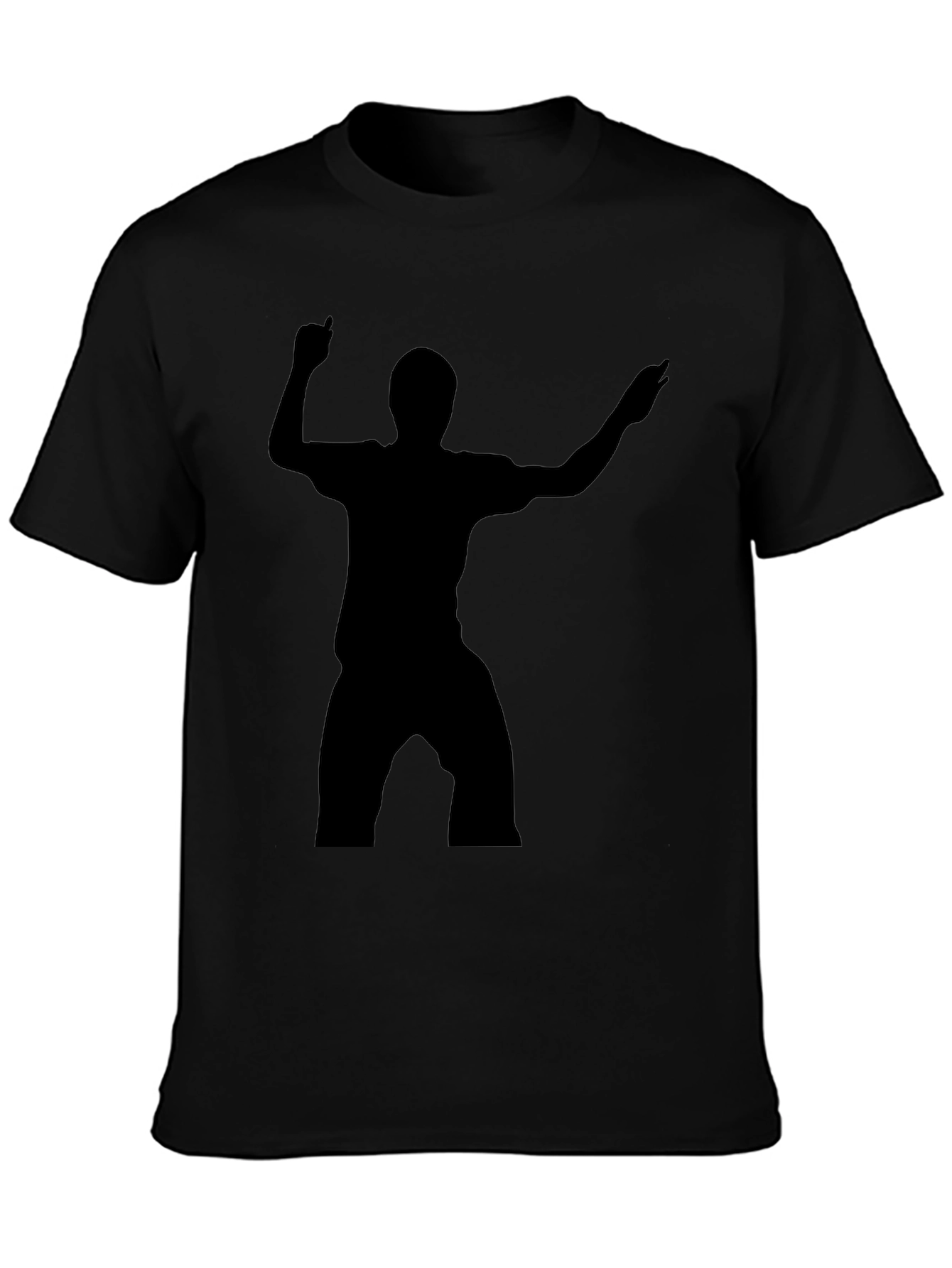 Dancing Silhouette Black T-Shirt