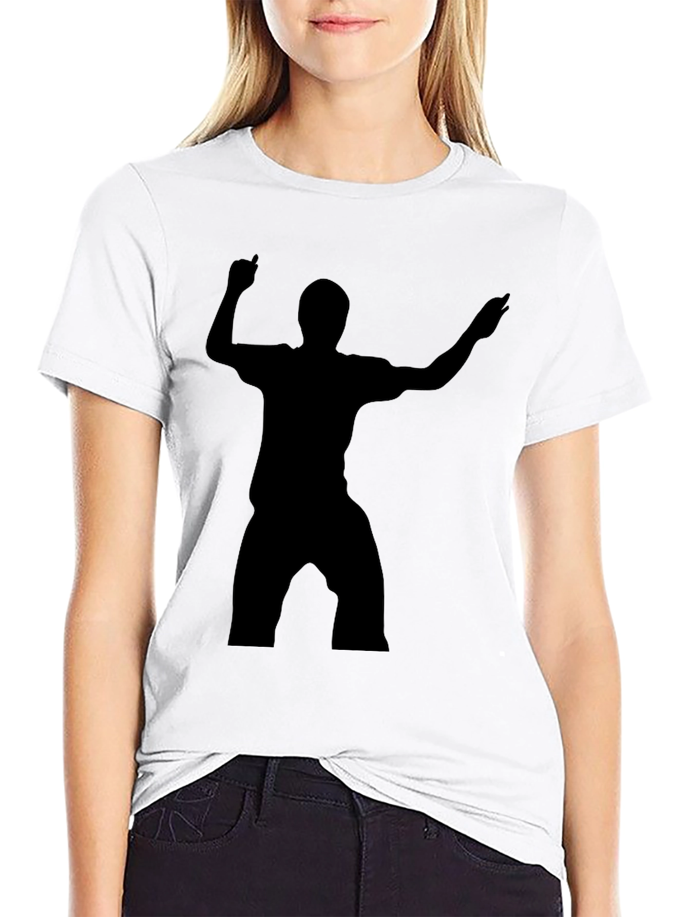 Dancing Silhouette Black T-Shirt