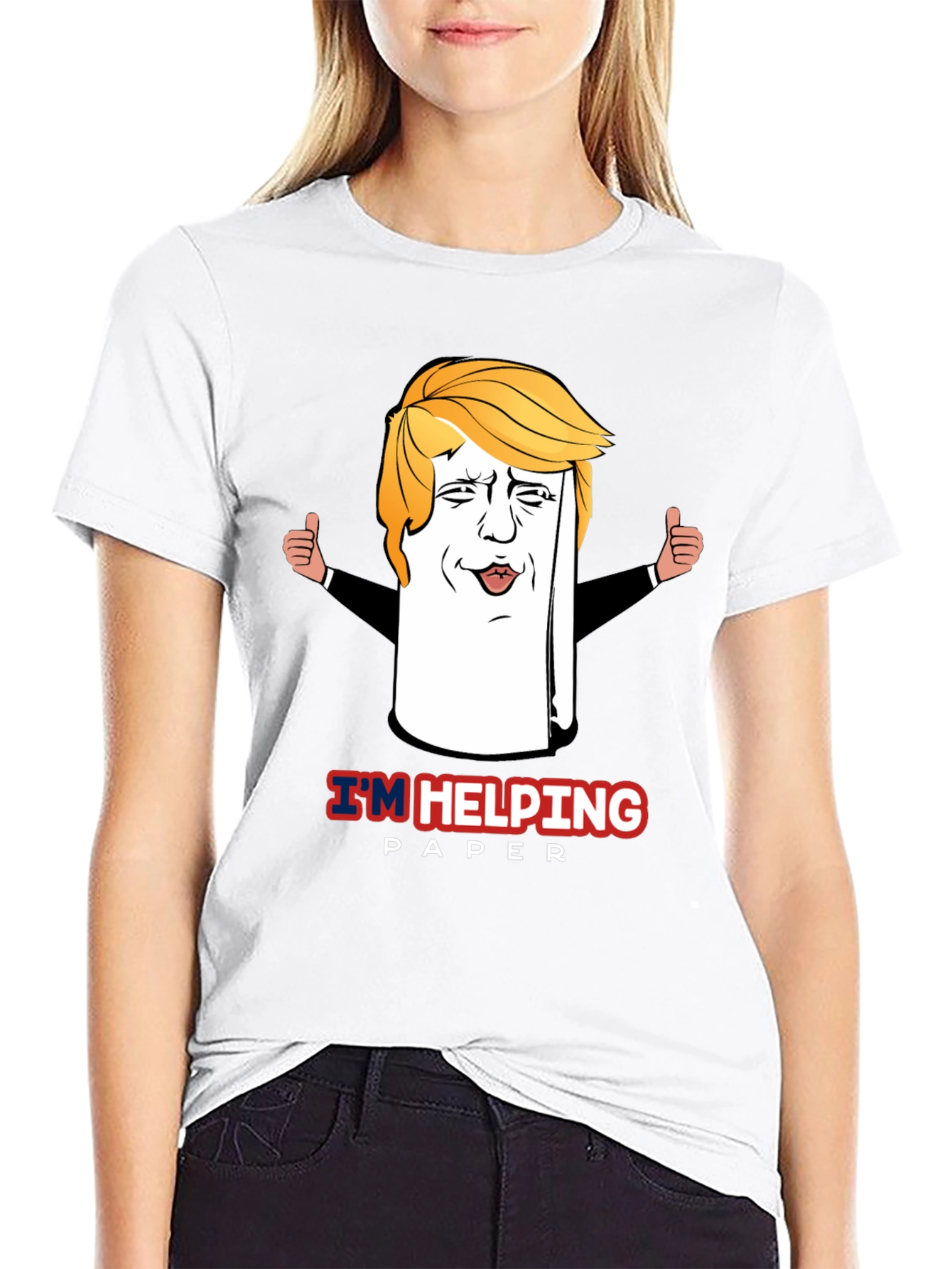 Im Helping Paper - Funny Novelty T-Shirt