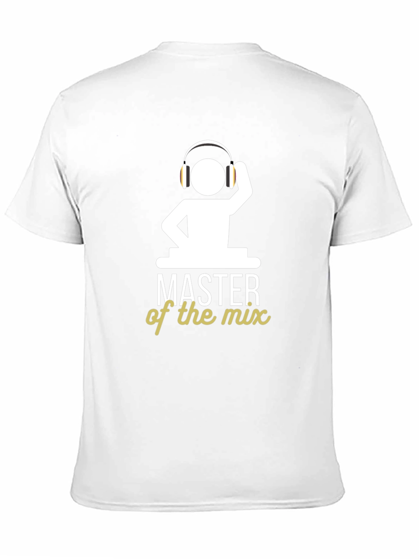 DJ Master of the Mix Black Graphic T-Shirt