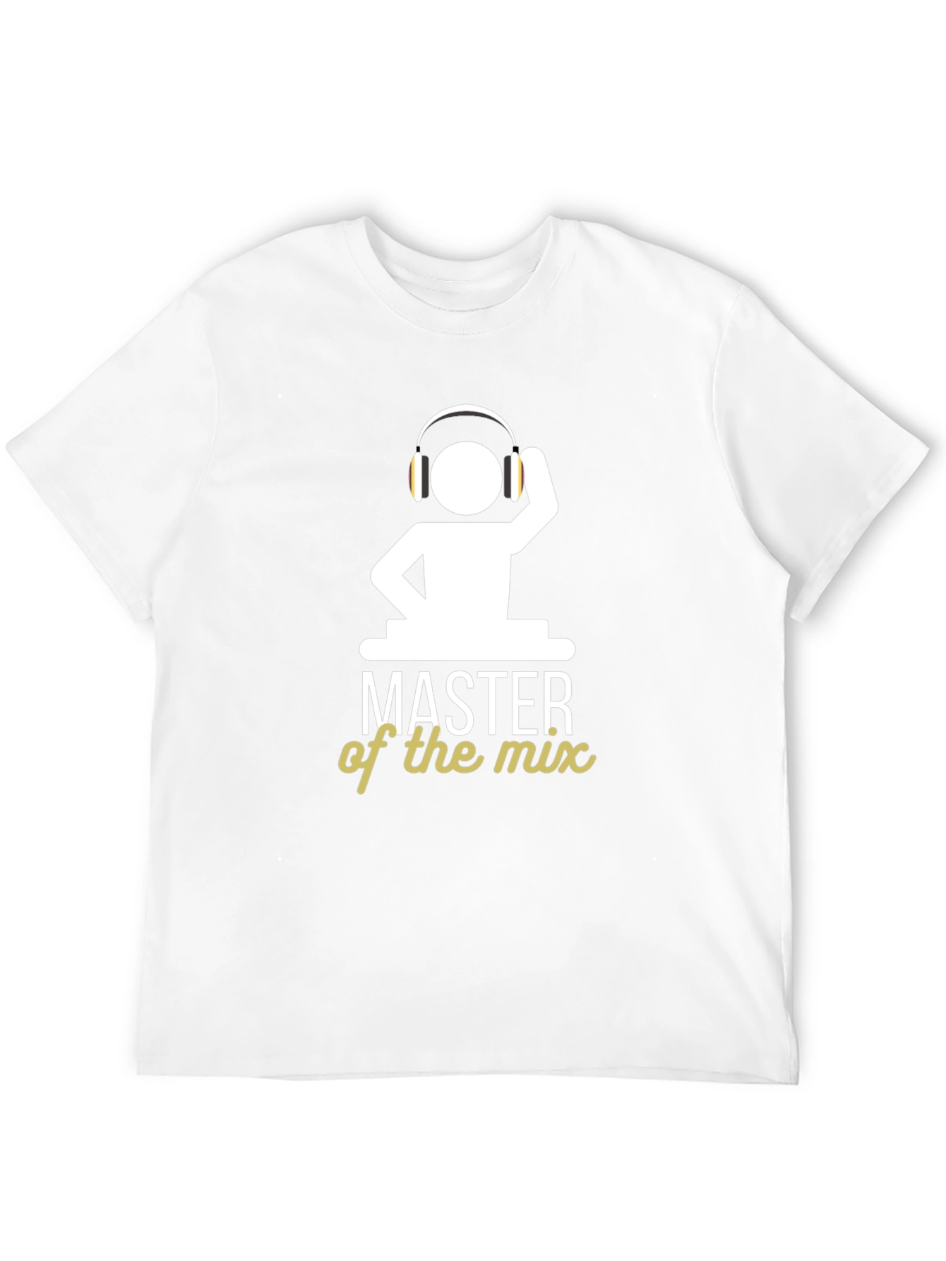 DJ Master of the Mix Black Graphic T-Shirt