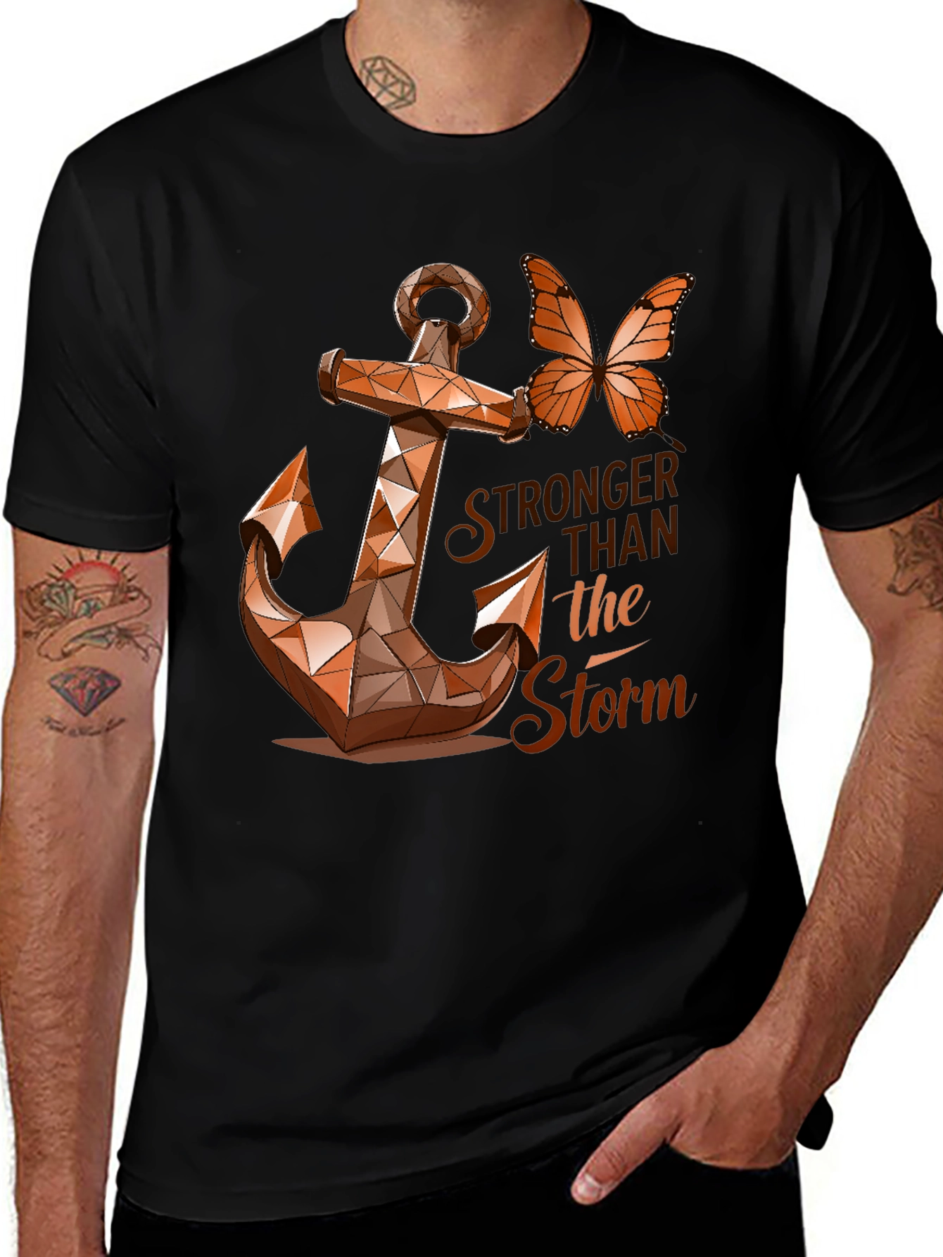 Stronger Than The Storm Anchor T-Shirt