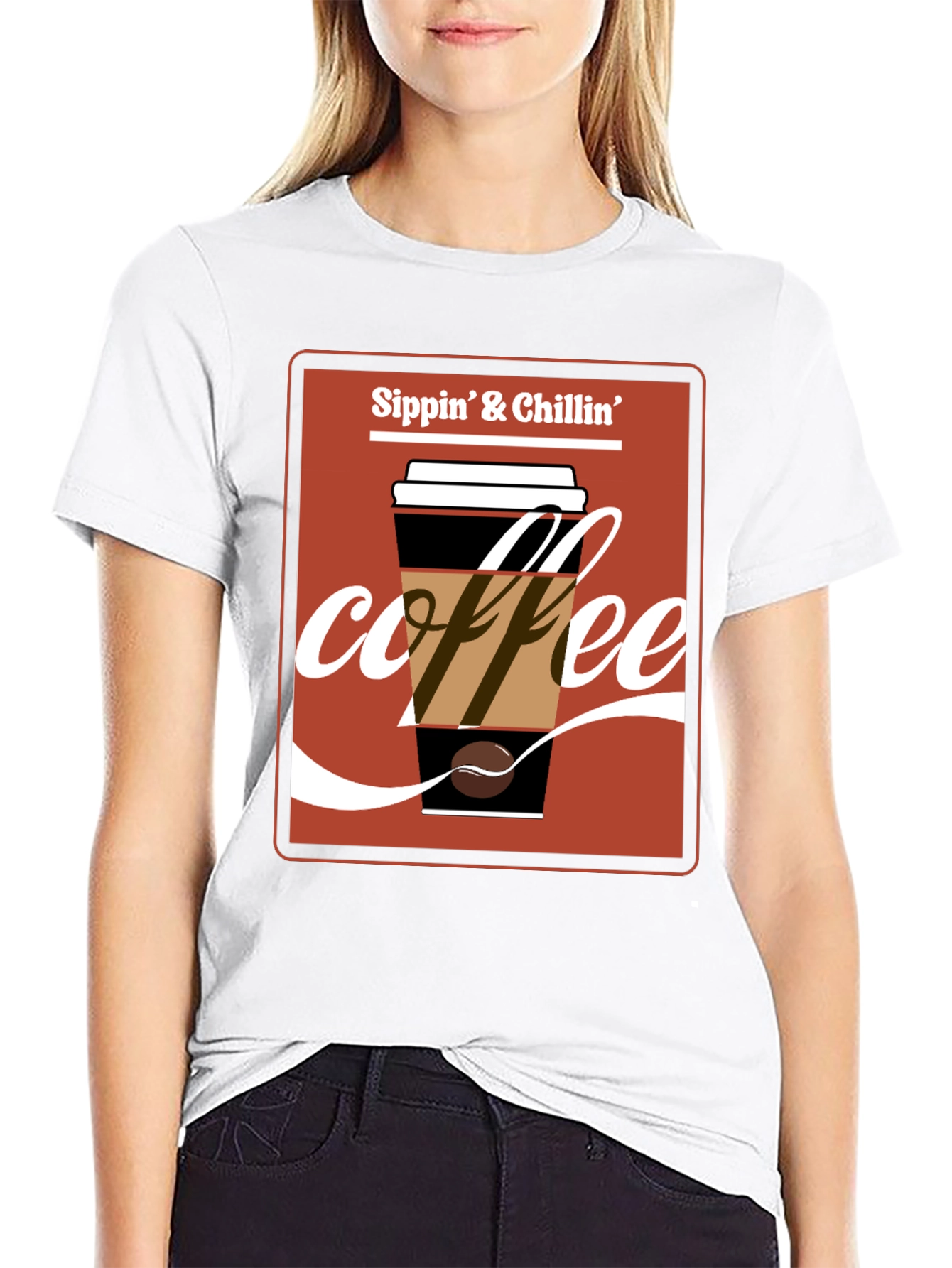Sippin & Chillin Coffee T-Shirt