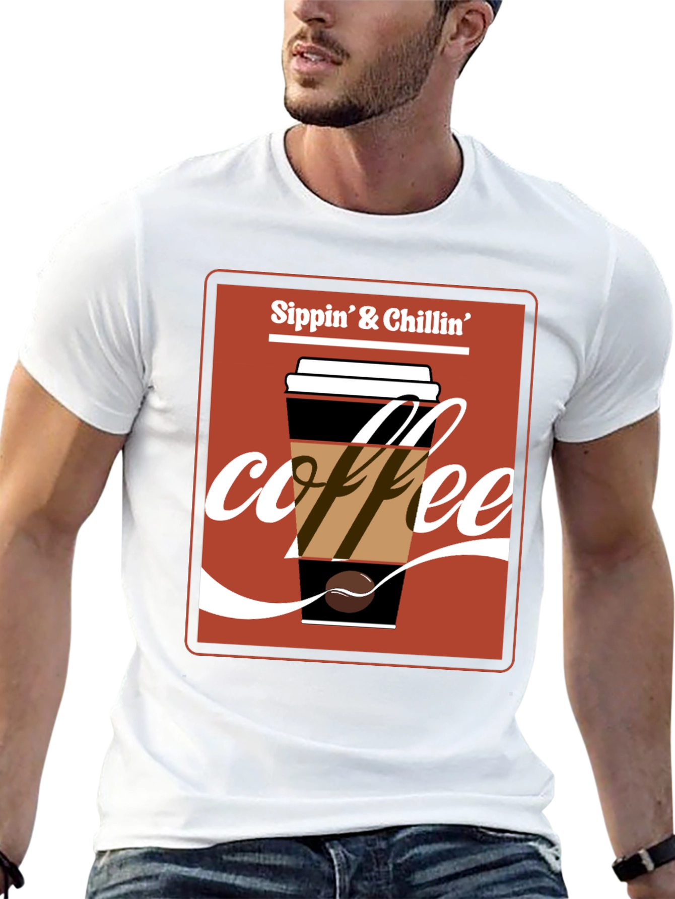 Sippin & Chillin Coffee T-Shirt