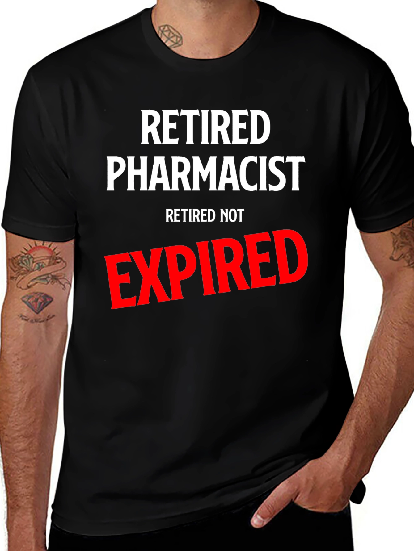 Retired Pharmacist T-Shirt - Funny Retirement Gift