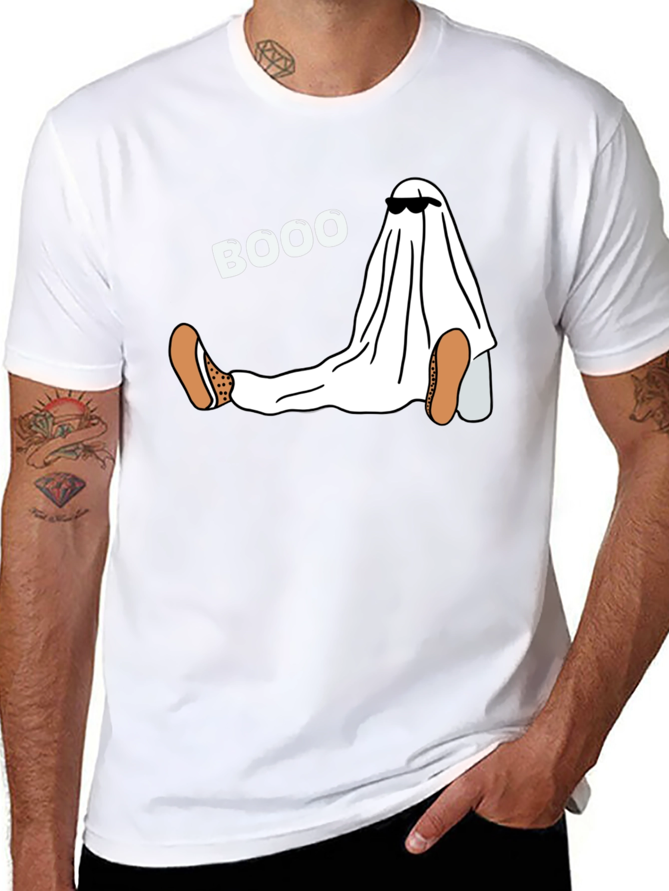 Funny Halloween Ghost Boo T-Shirt