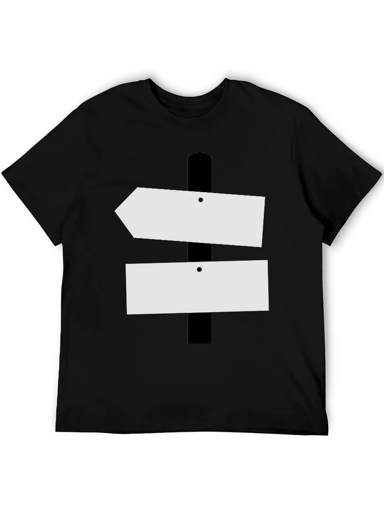 Directional Sign T-Shirt - Novelty Graphic Tee