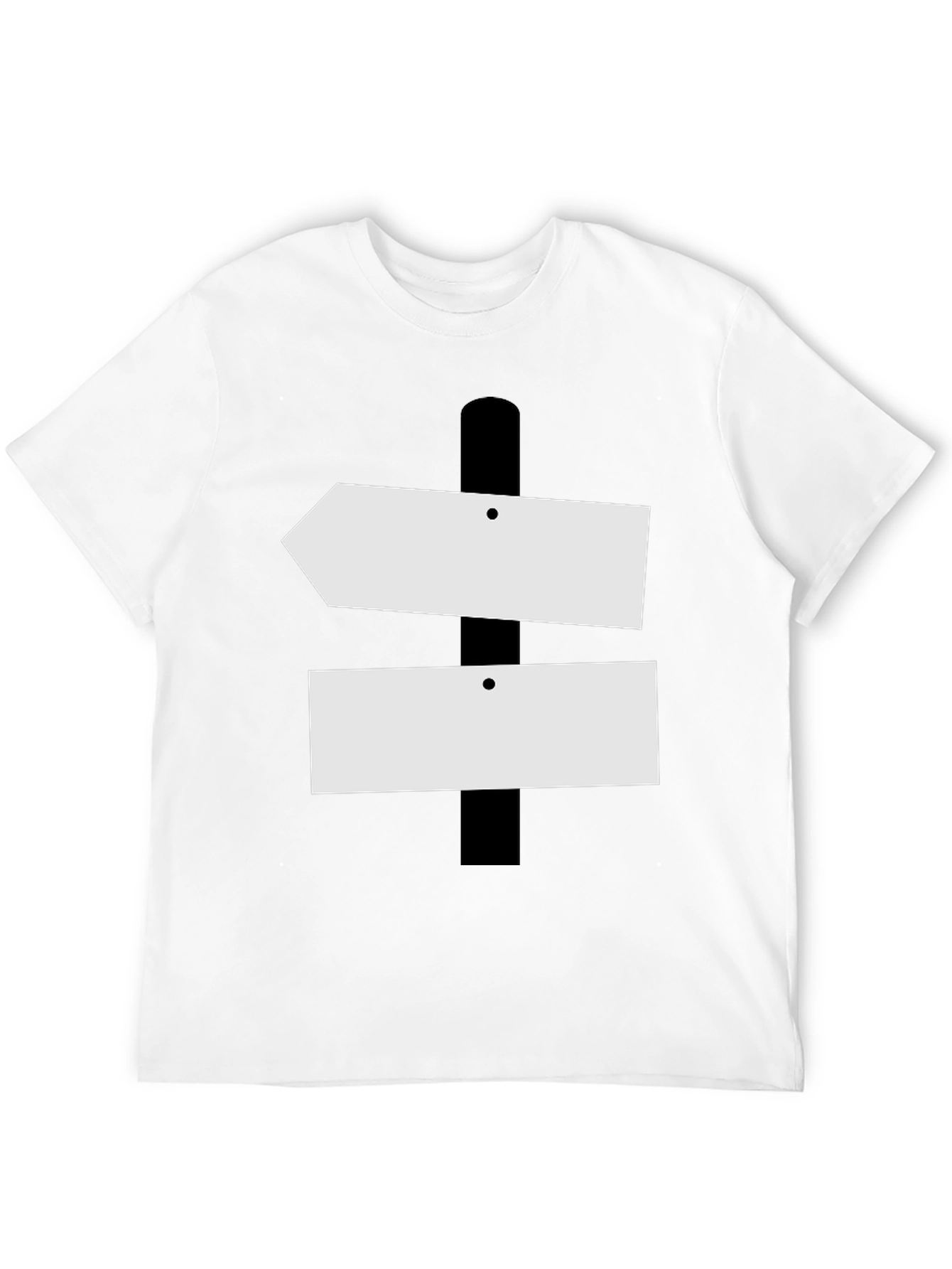 Directional Sign T-Shirt - Novelty Graphic Tee