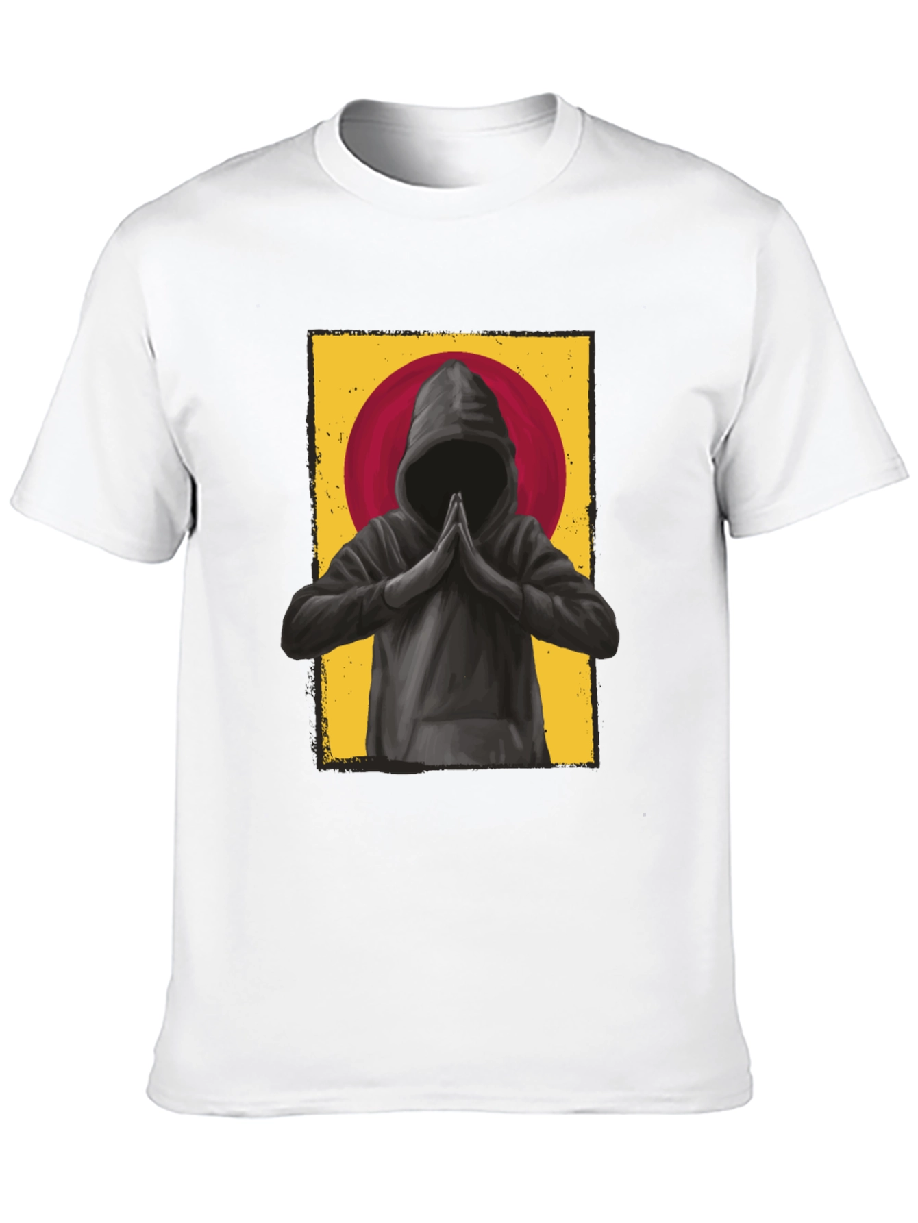 Monk Graphic Tee - Spiritual Zen Style