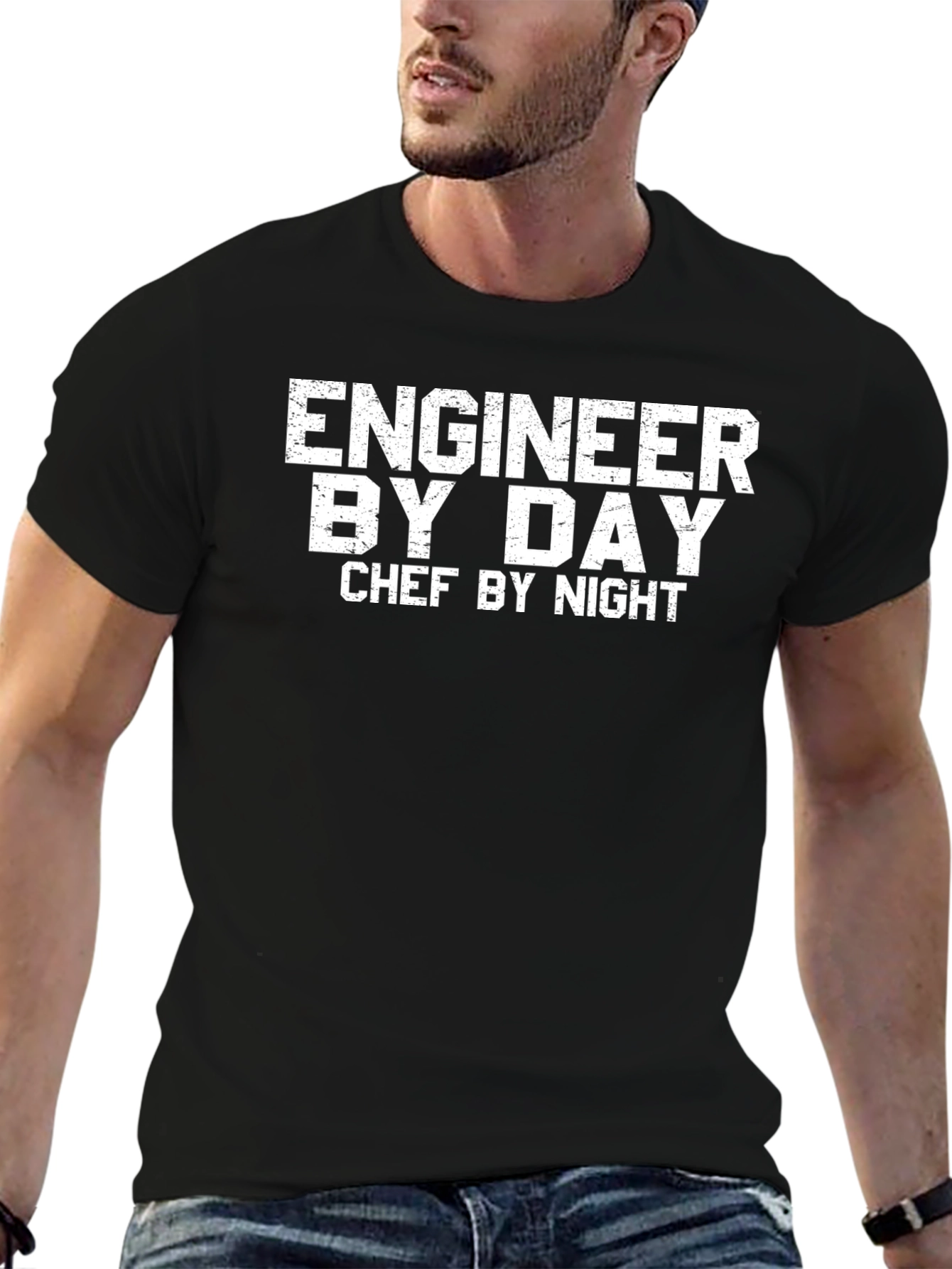 Engineer By Day Chef By Night Graphic Tee
