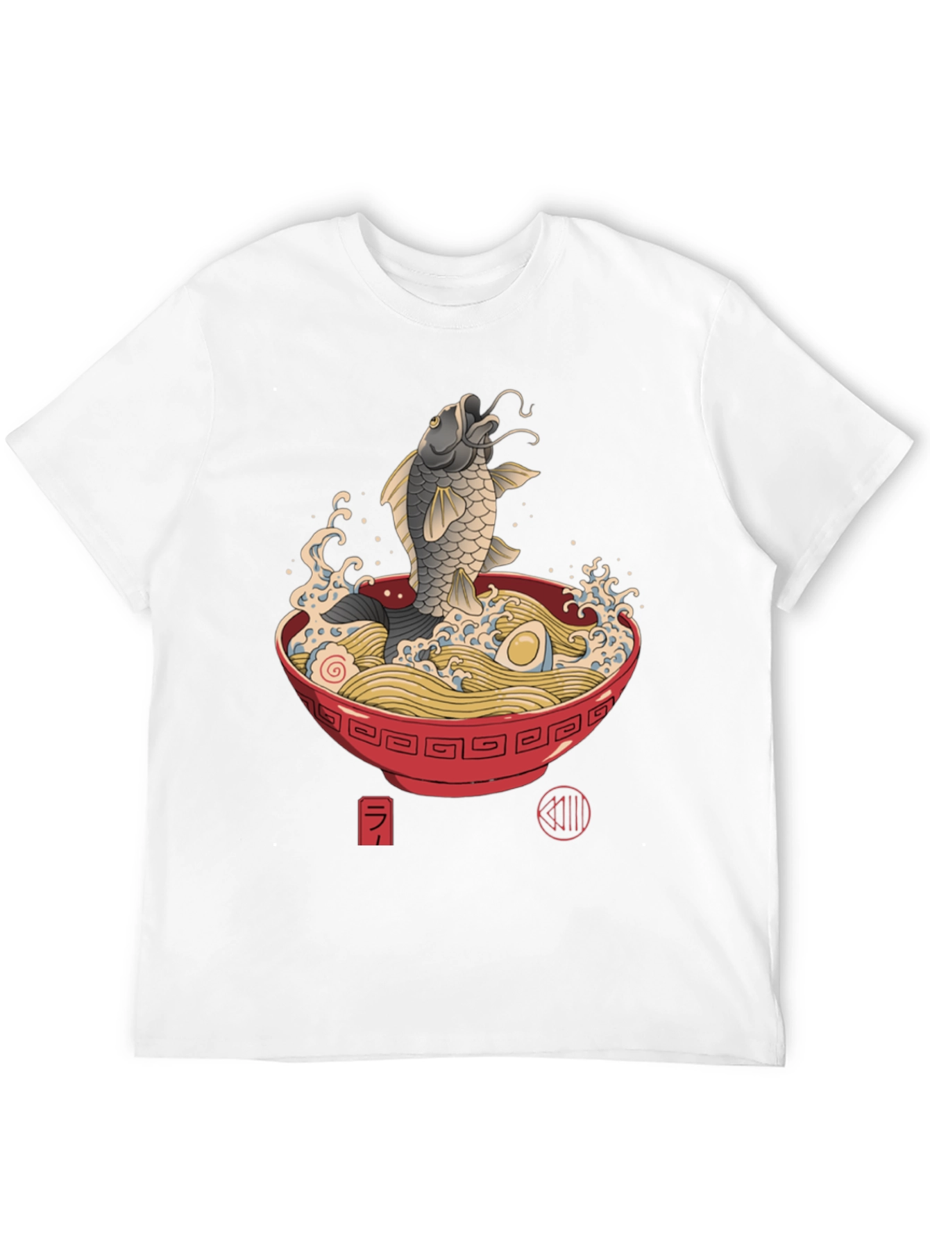Ramen Fish T-Shirt Unique Design Tee