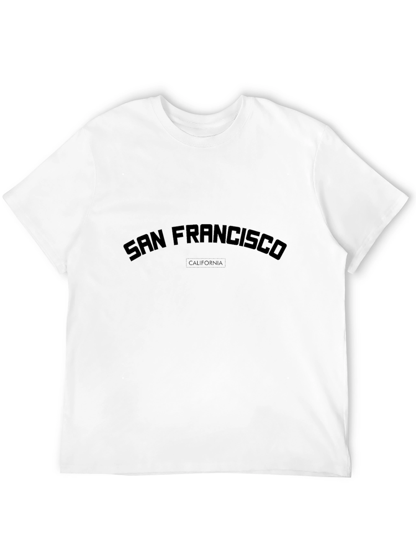 San Francisco California Black T-Shirt