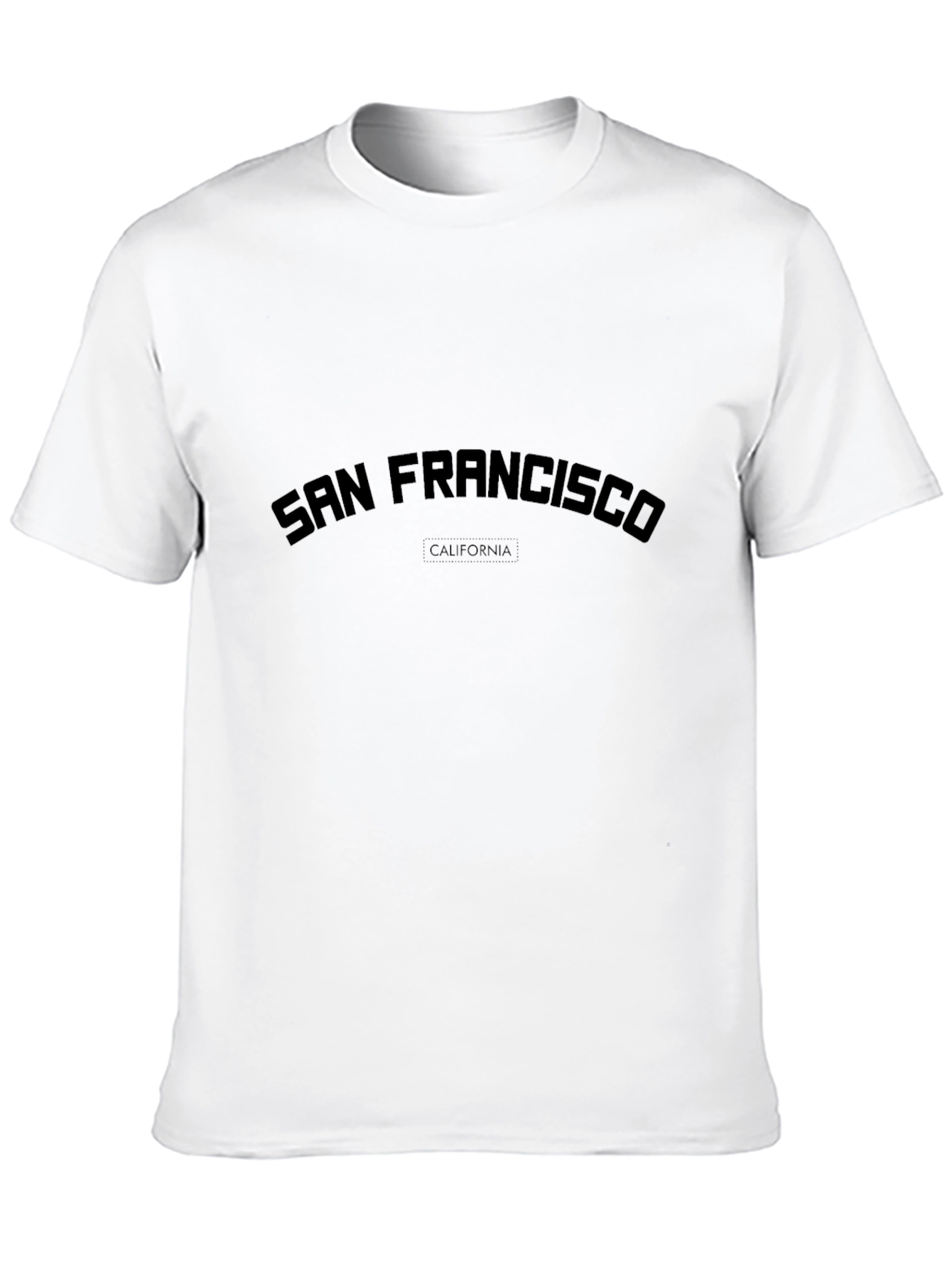 San Francisco California Black T-Shirt