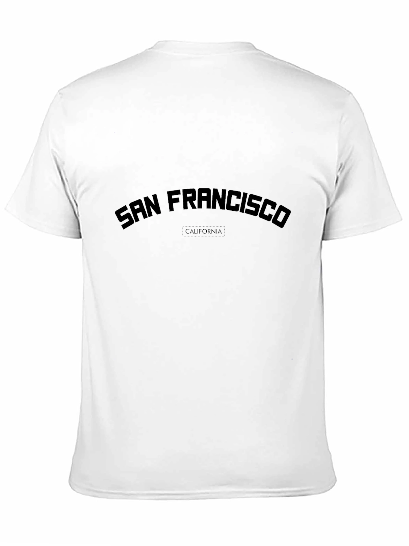 San Francisco California Black T-Shirt