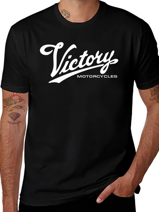 Victory Motorcycles Graphic T-Shirt - Classic Black Tee