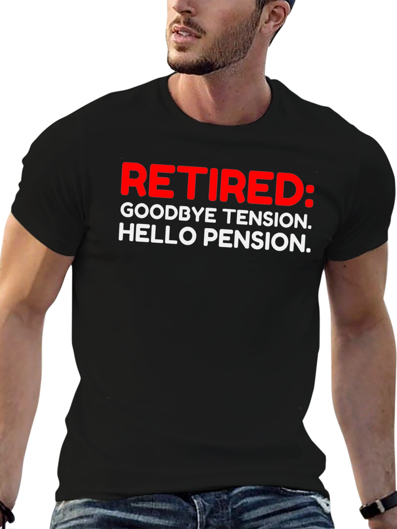 Retired: Goodbye Tension Hello Pension T-Shirt