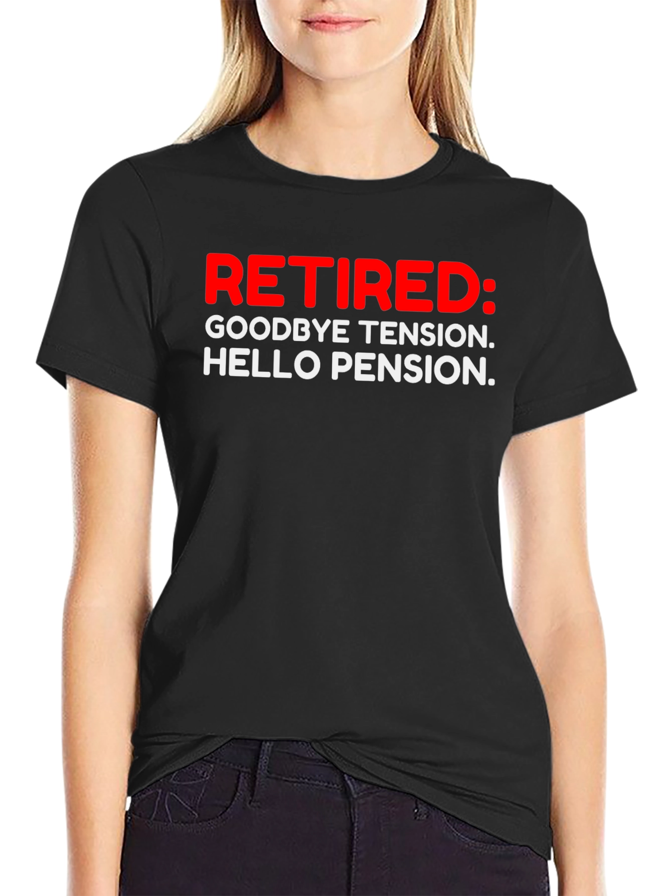 Retired: Goodbye Tension Hello Pension T-Shirt