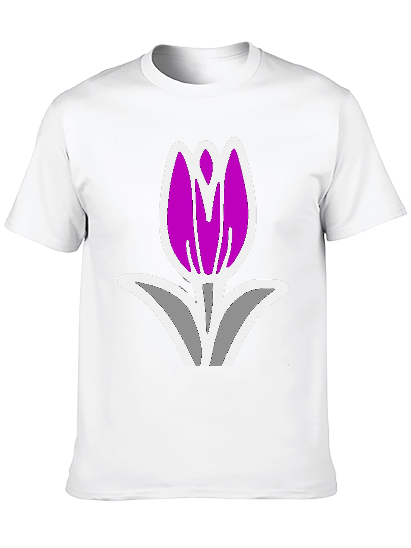 Tulip Graphic Tee - Black