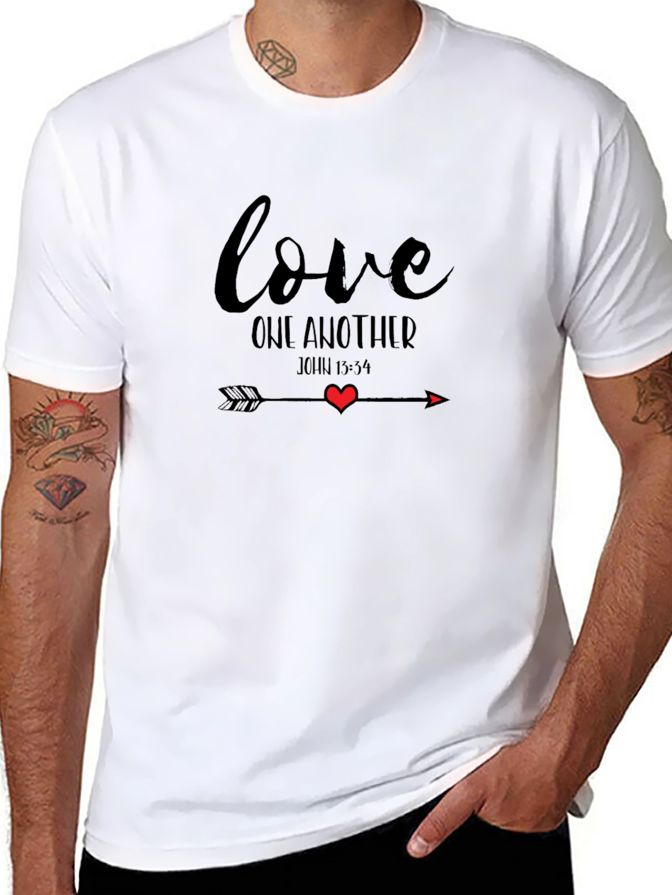Love One Another Arrow T-Shirt