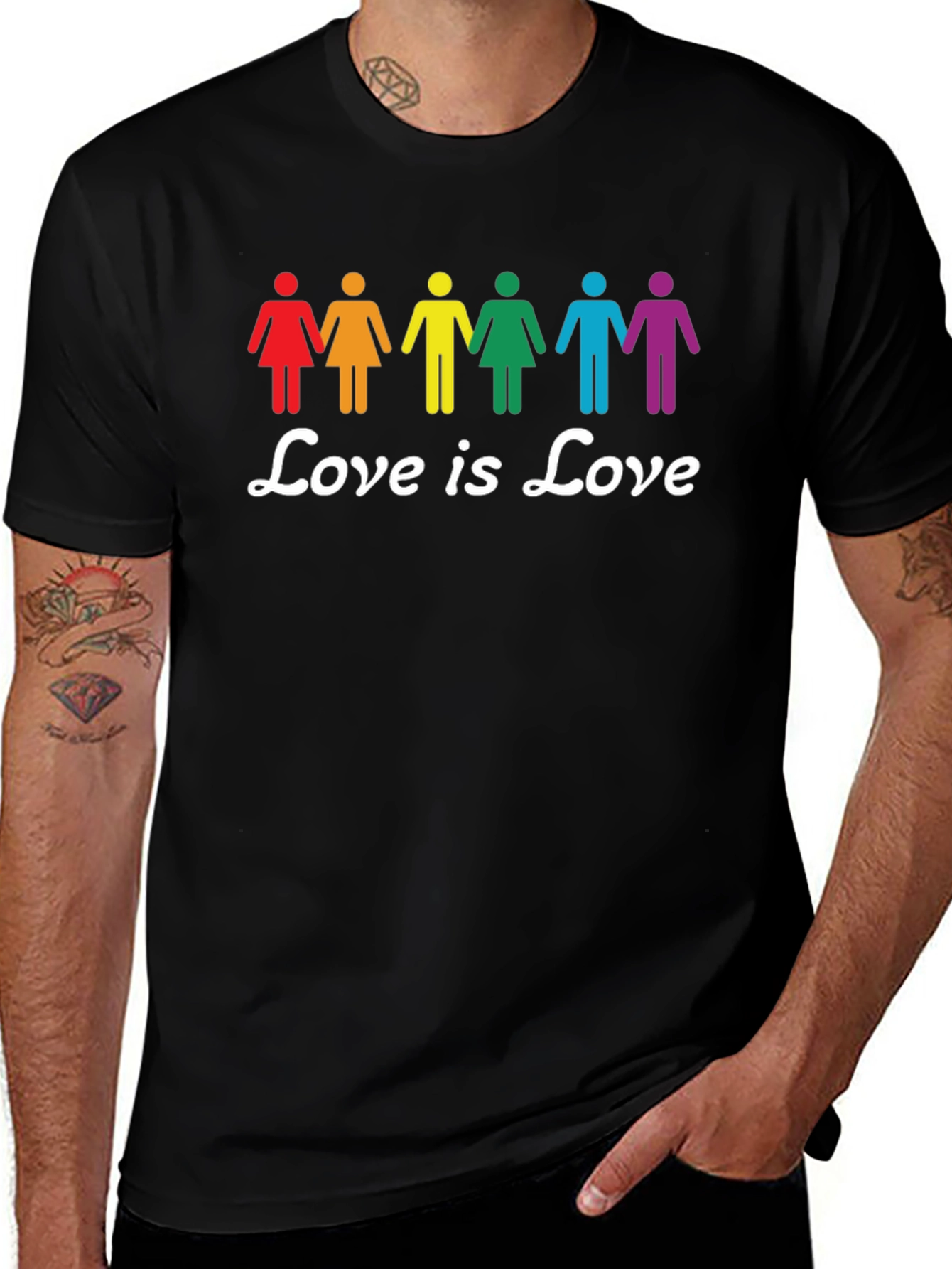 Love is Love LGBTQ+ Pride T-Shirt
