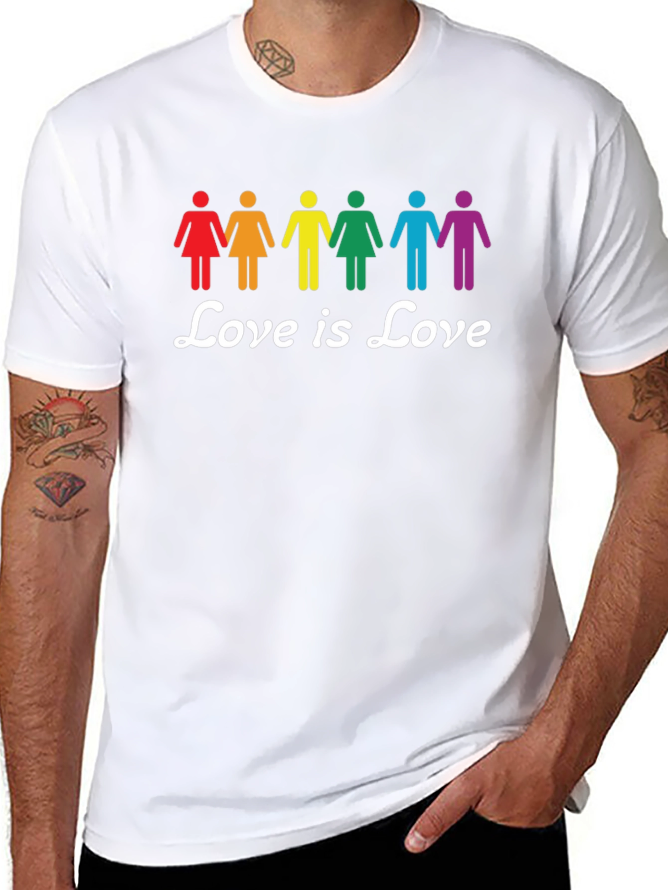 Love is Love LGBTQ+ Pride T-Shirt