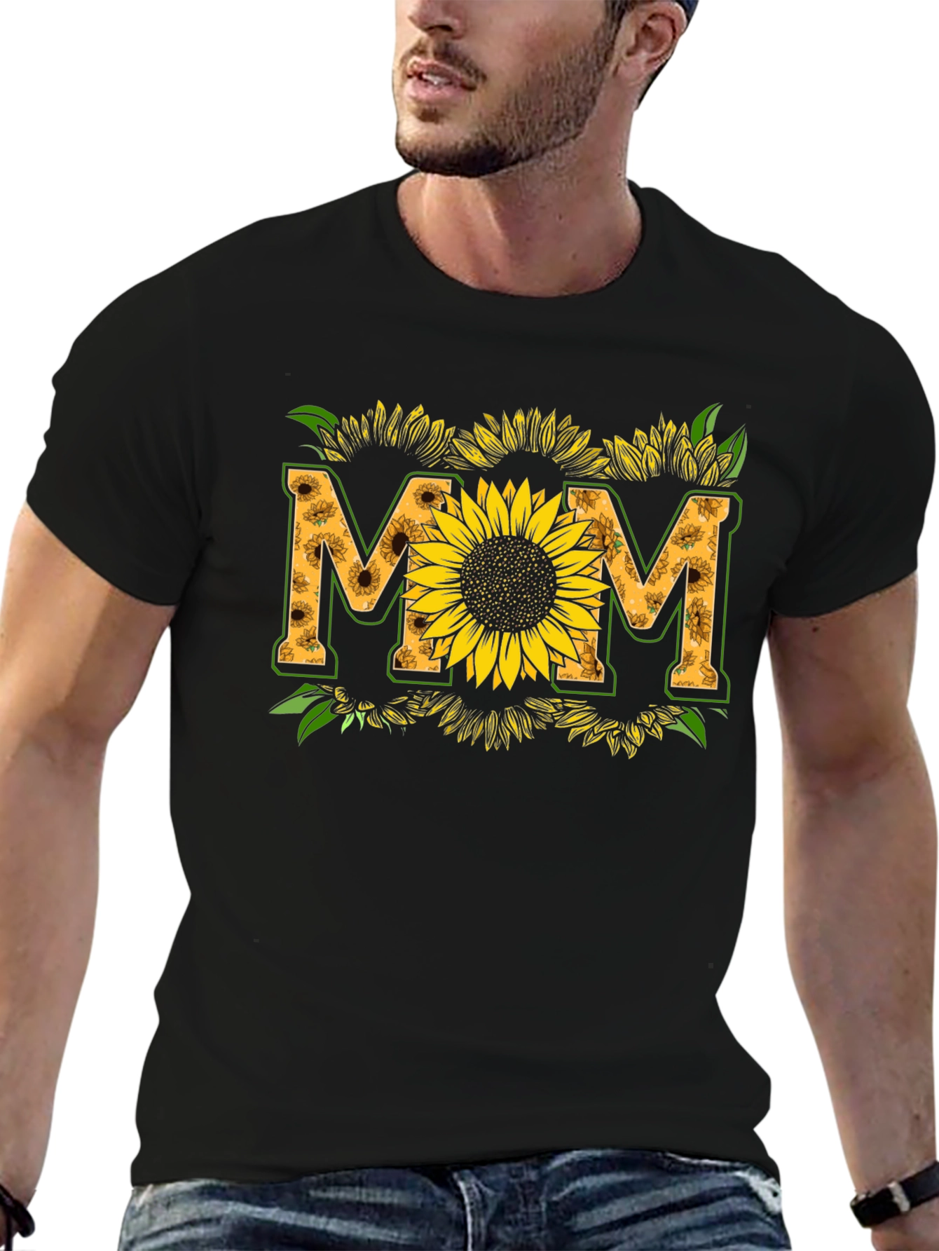 Sunflower Mom T-Shirt - Cute Floral Tee
