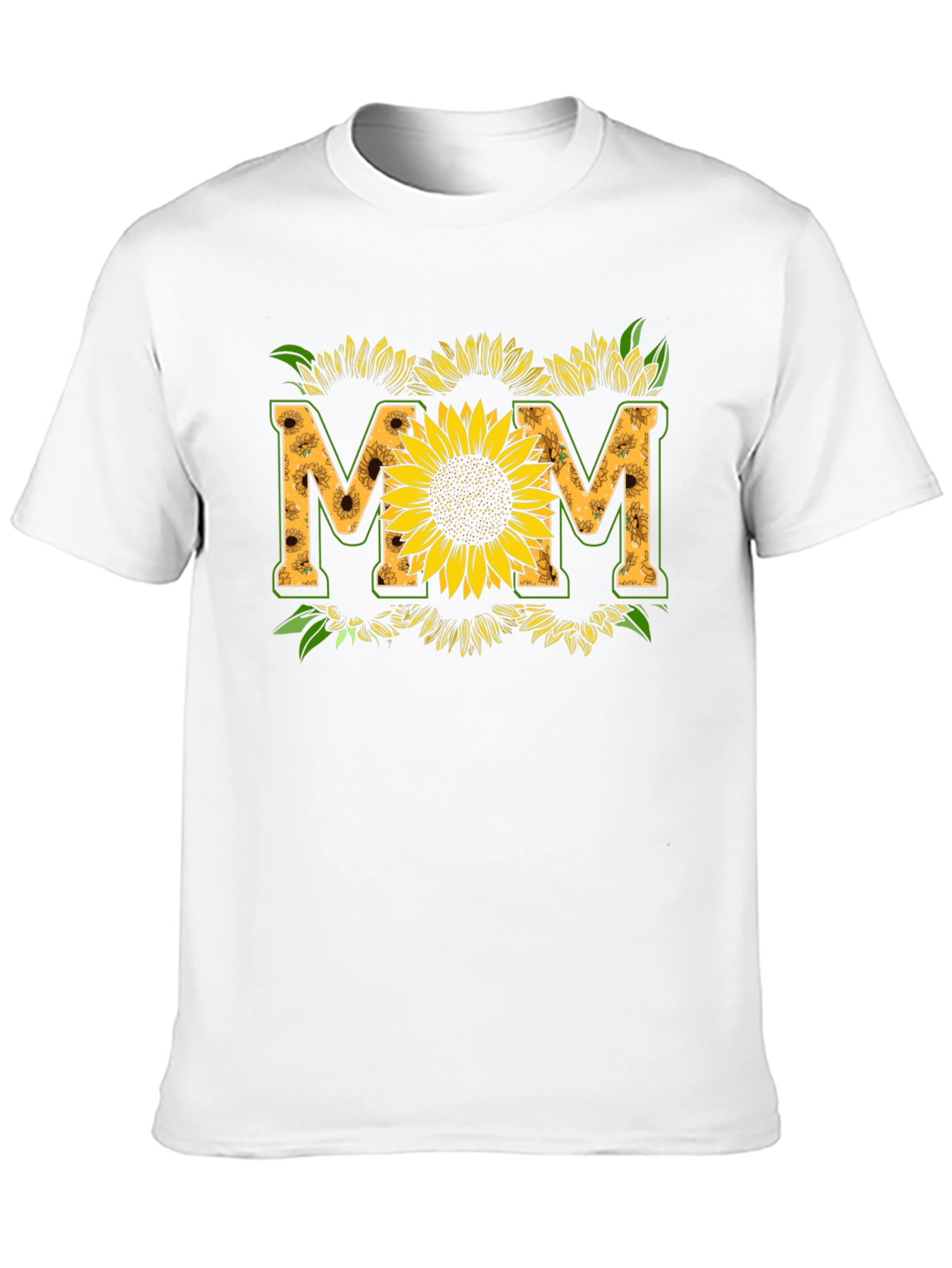 Sunflower Mom T-Shirt - Cute Floral Tee