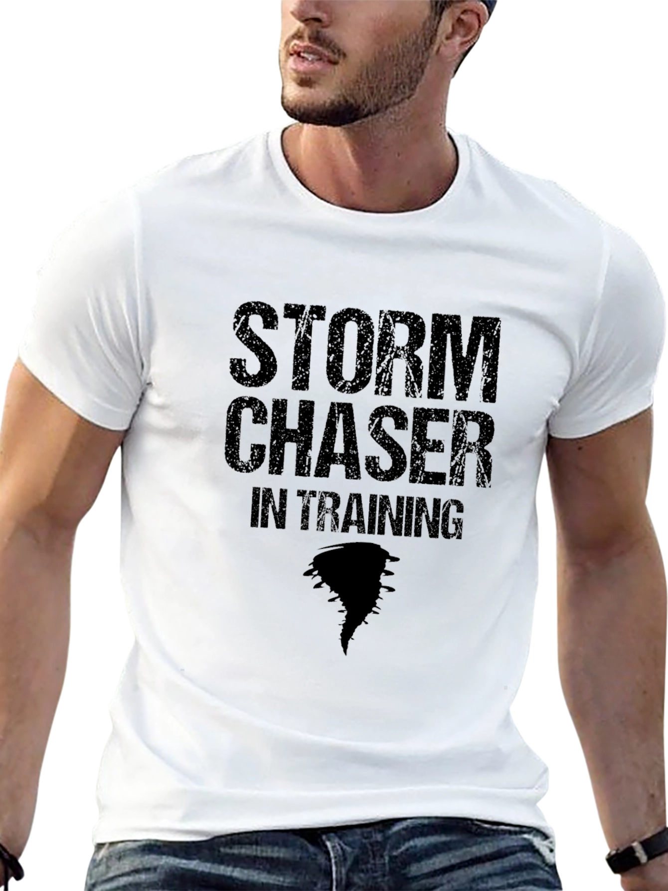 Storm Chaser in Training T-Shirt - Black