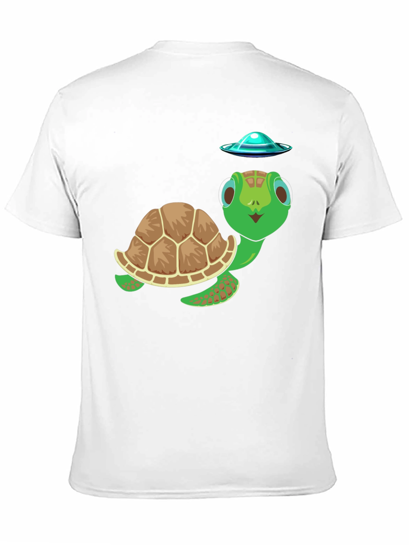 Turtle UFO Graphic Tee - Fun & Unique Design