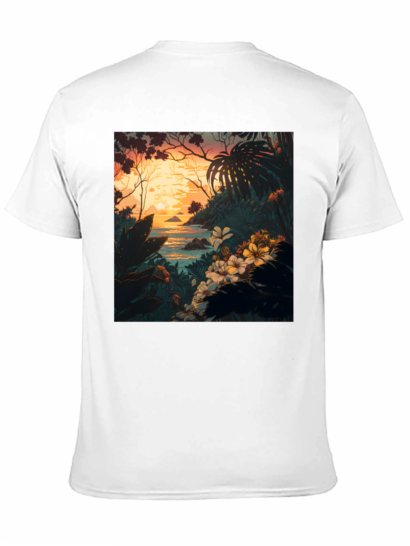 Tropical Paradise Graphic Tee - Island Life