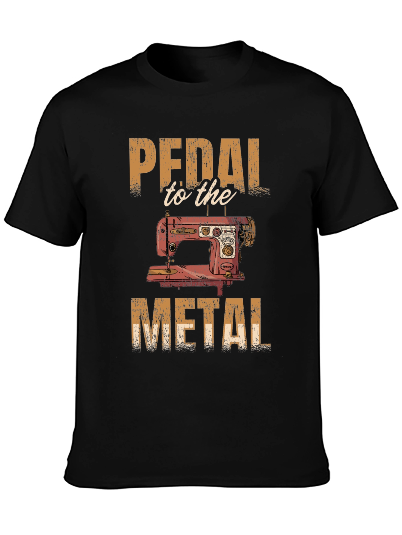 Pedal to the Metal Sewing T-Shirt