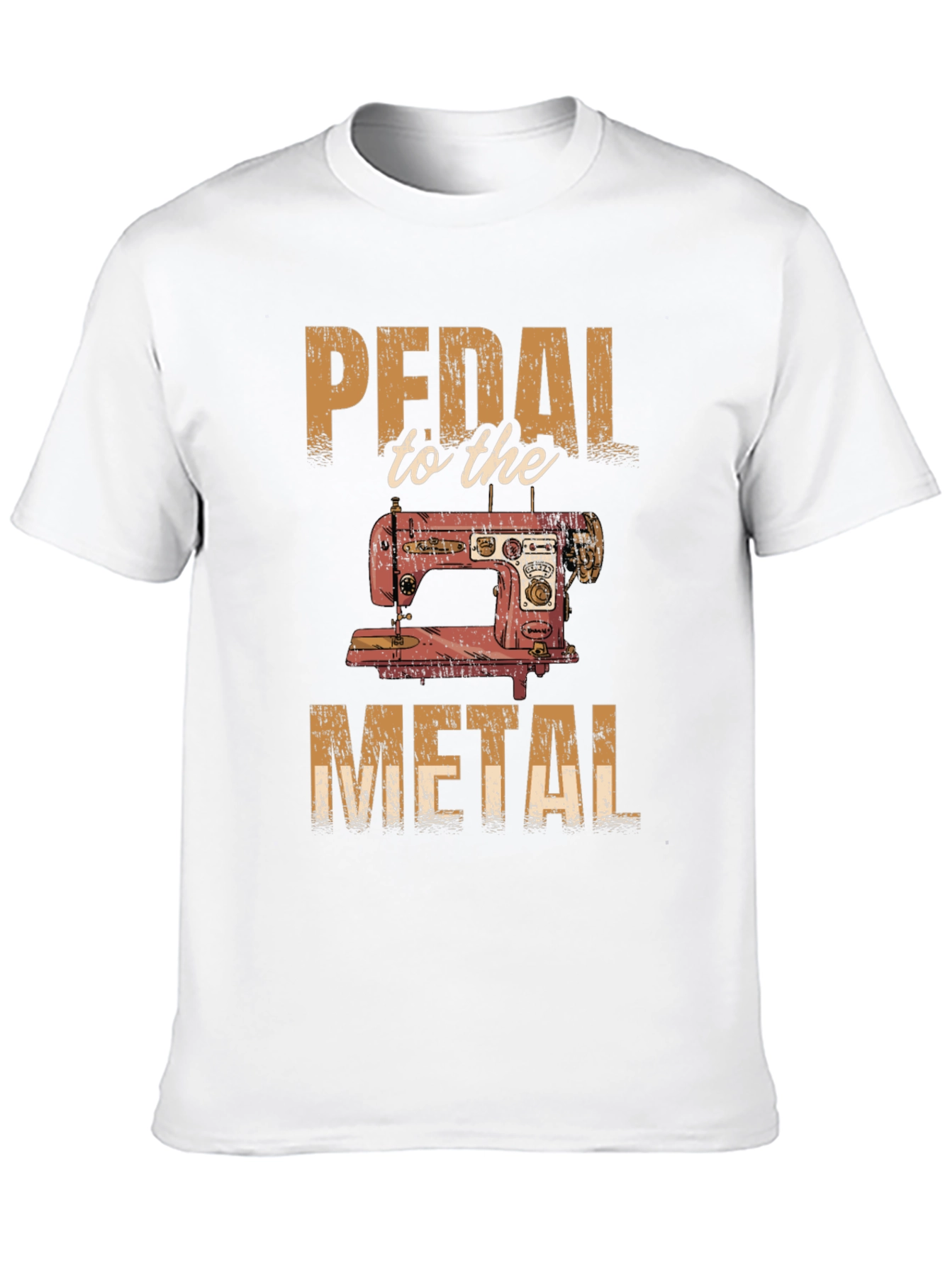 Pedal to the Metal Sewing T-Shirt