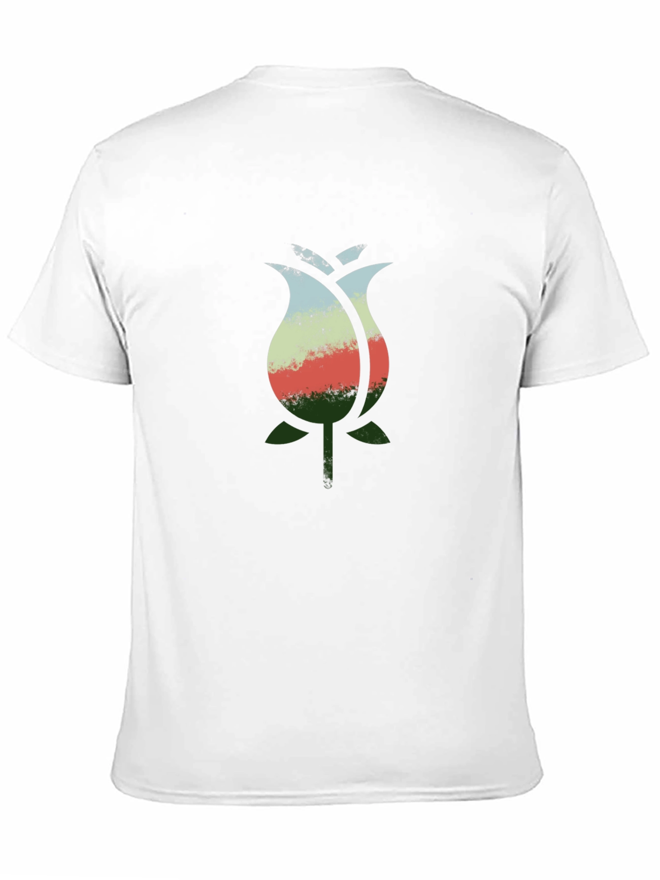 Floral Graphic Black T-Shirt - Nature Inspired Design