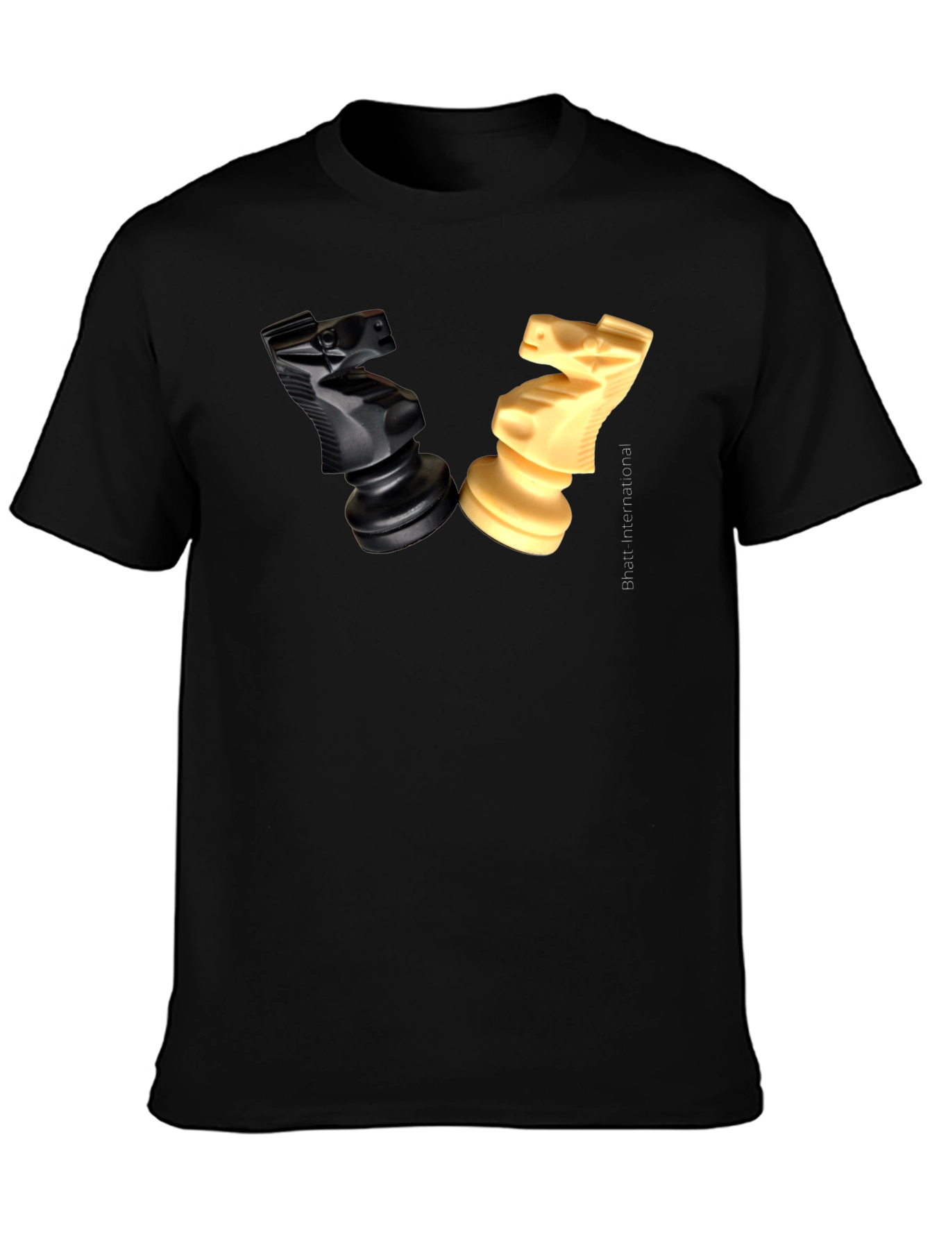Chess Knights T-Shirt - Strategy & Style