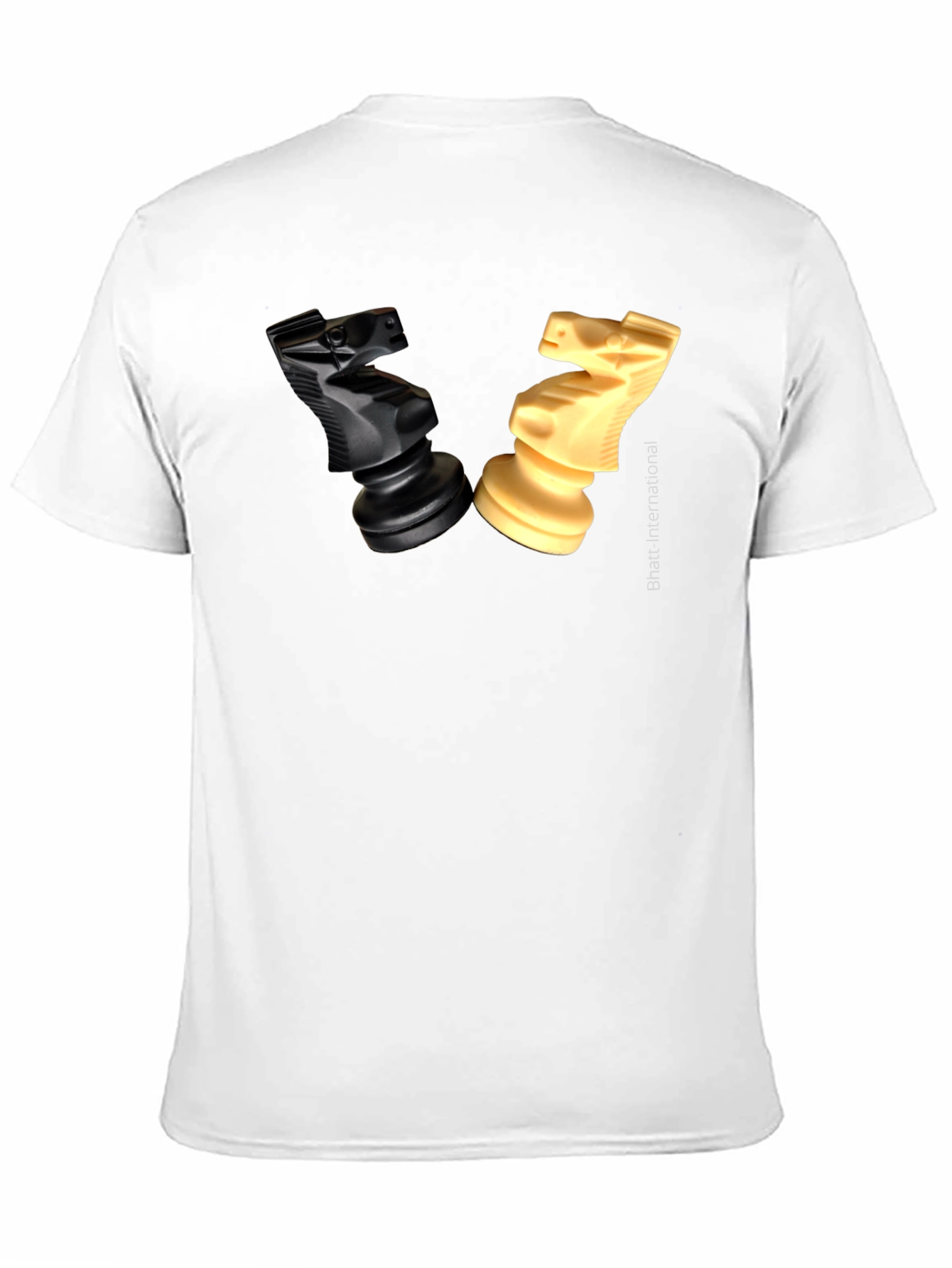 Chess Knights T-Shirt - Strategy & Style