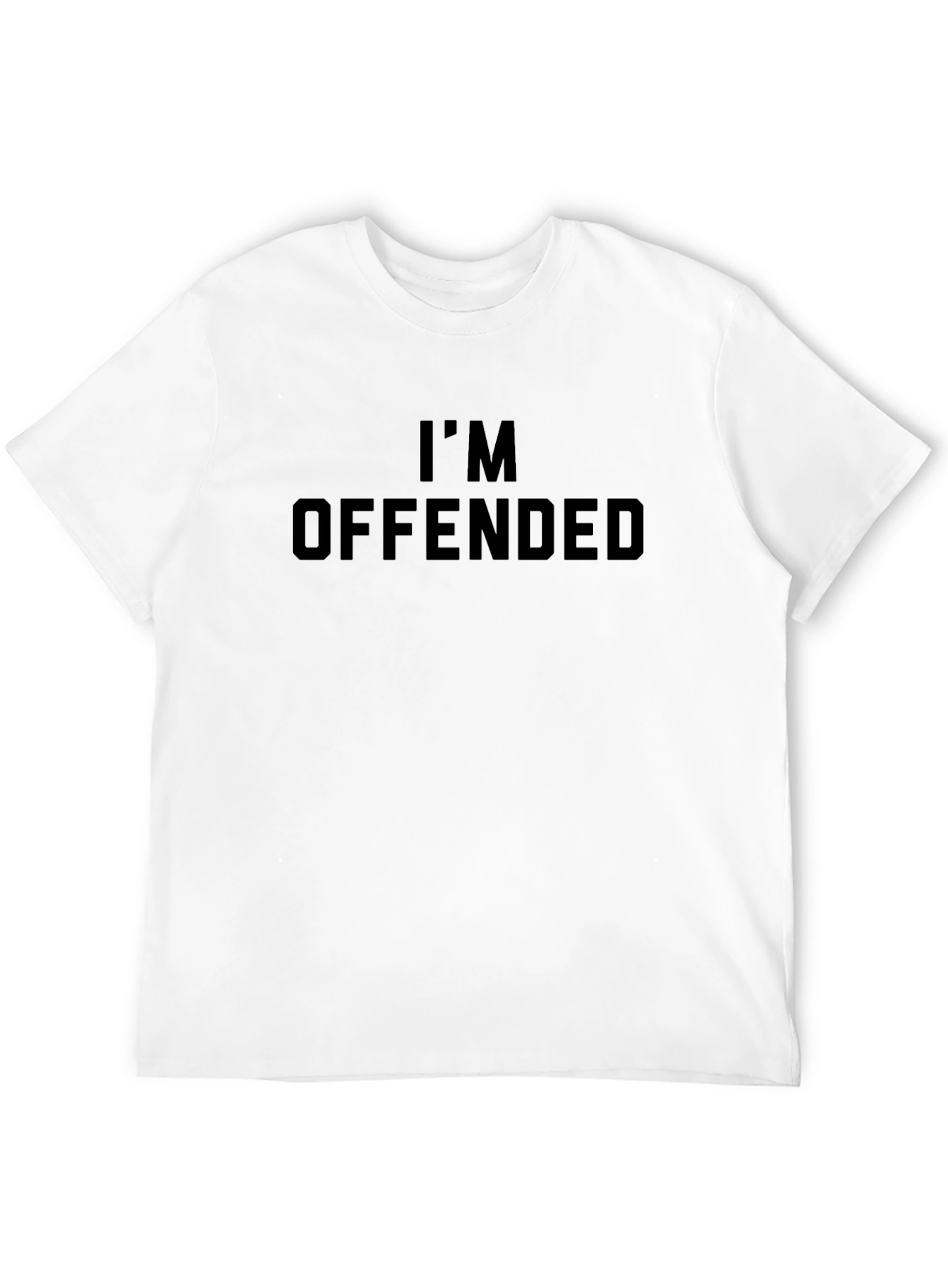 Im Offended Graphic Tee - Mens Black T-Shirt
