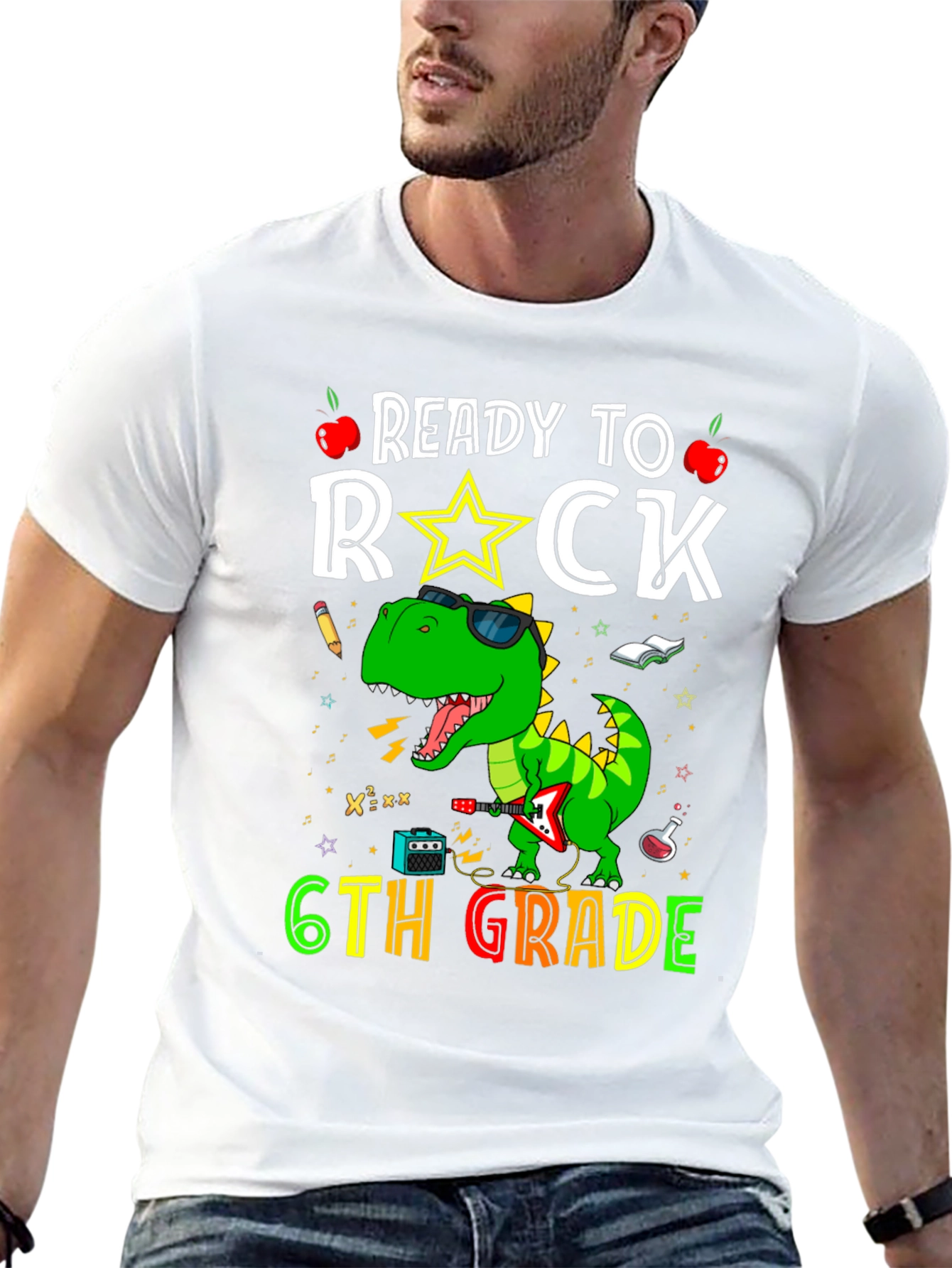 Ready to Rock 6th Grade T-Shirt