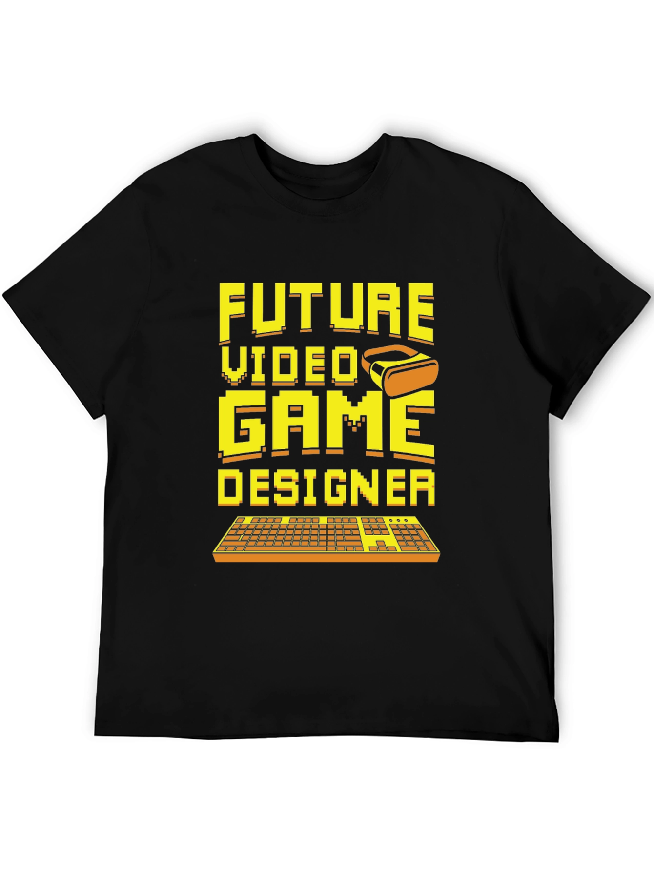 Future Video Game Designer Black T-Shirt