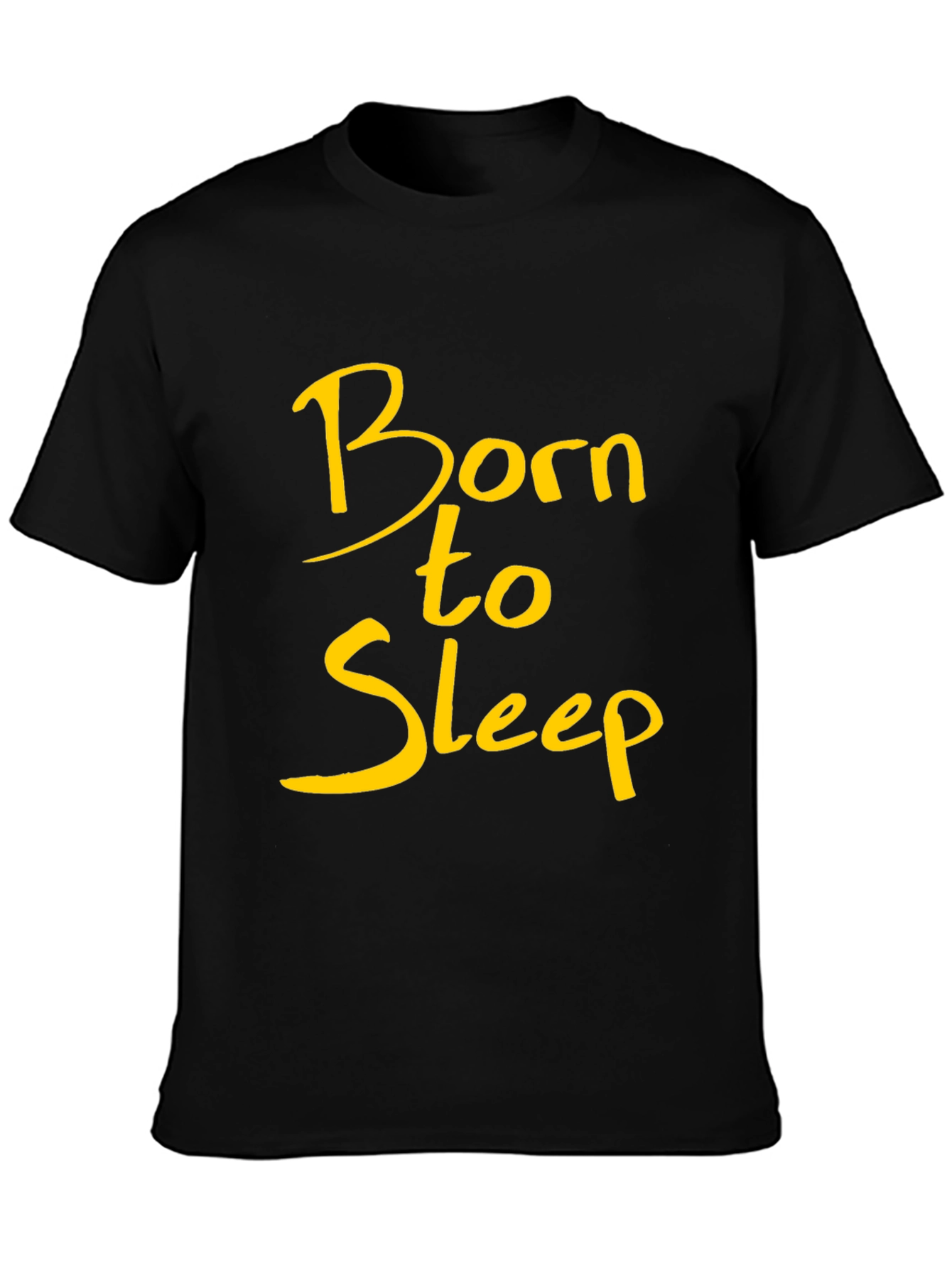 Born to Sleep Black T-Shirt