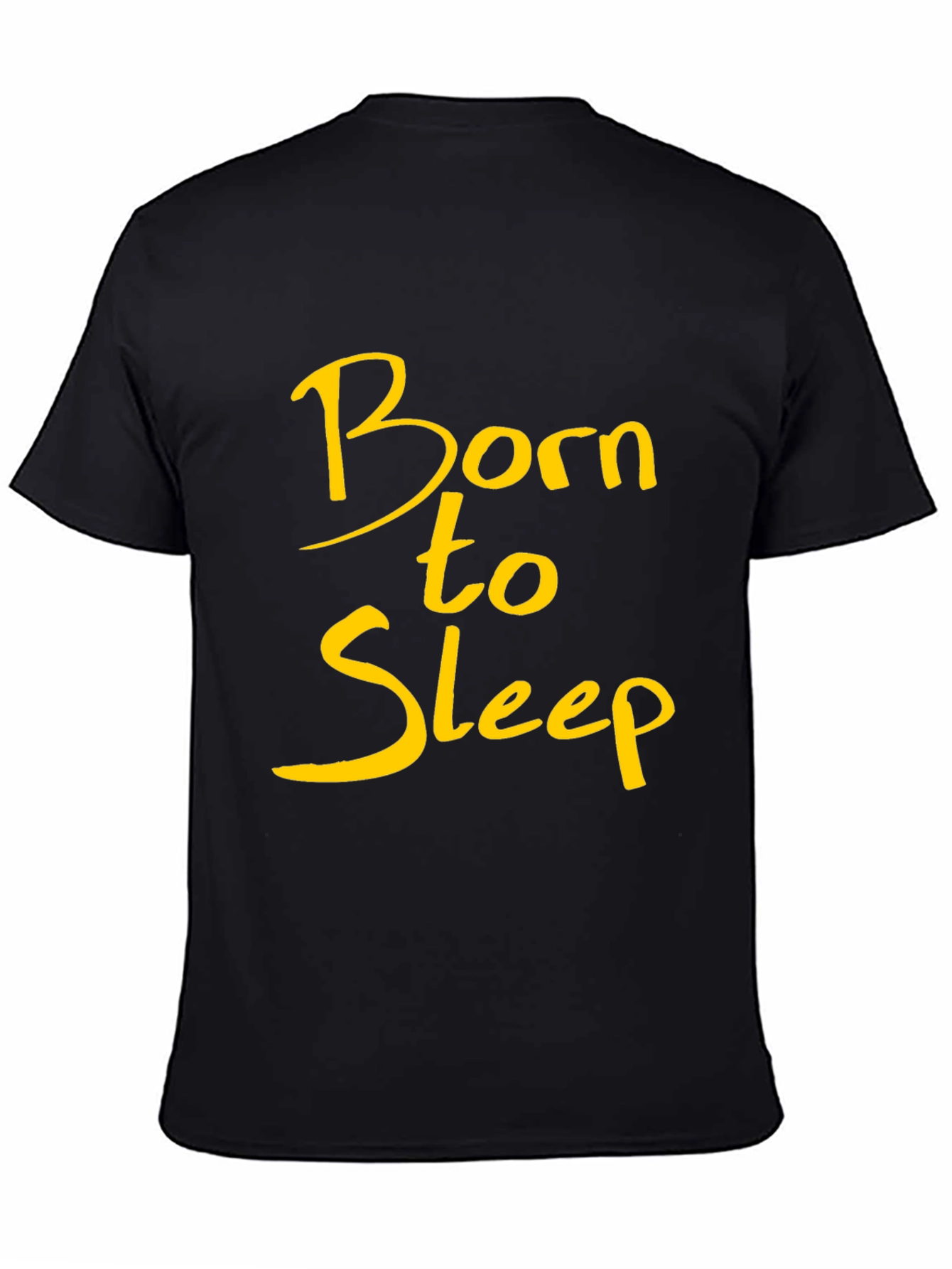 Born to Sleep Black T-Shirt