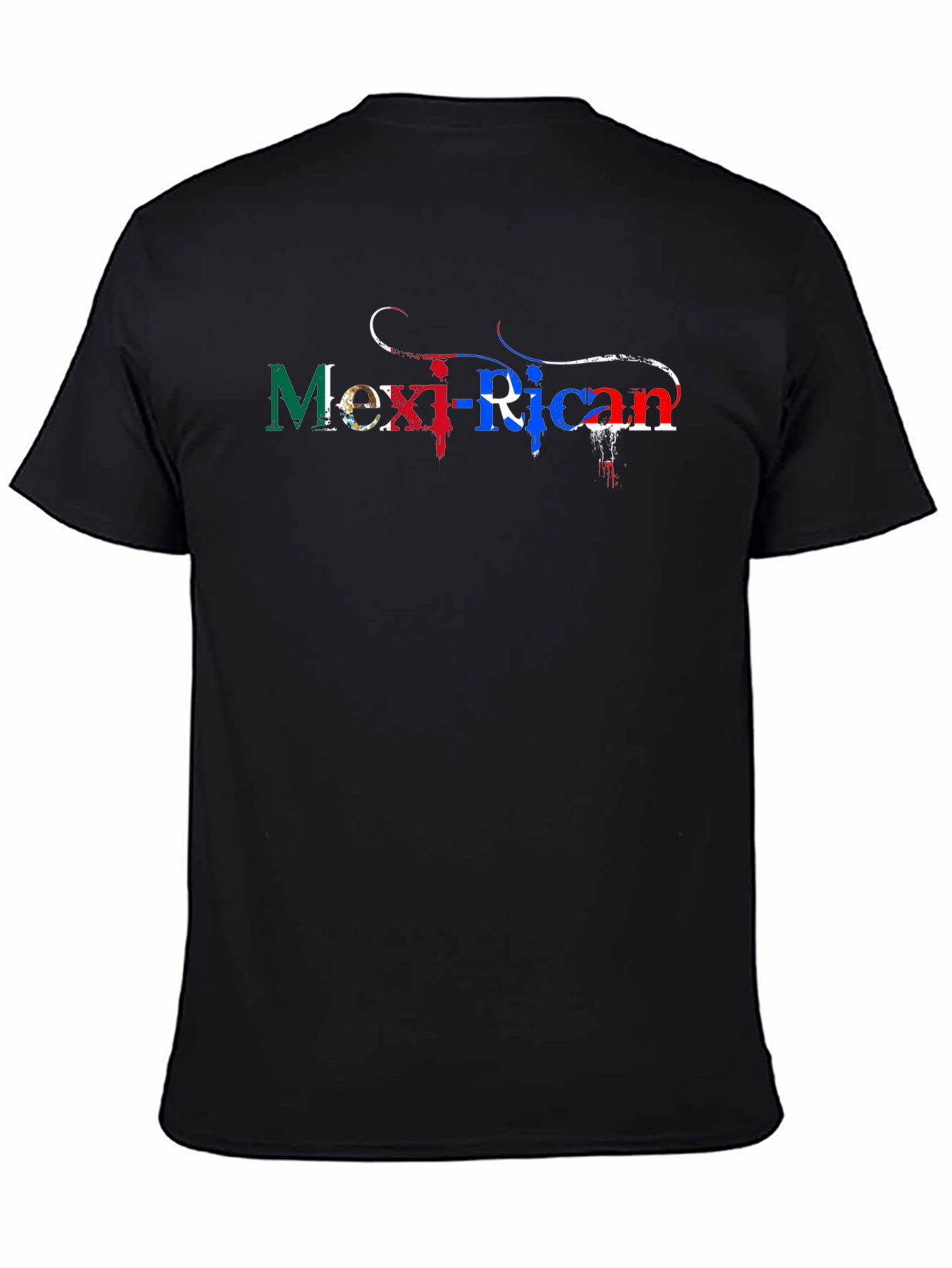 Mexi-Rican Pride Tee - Black