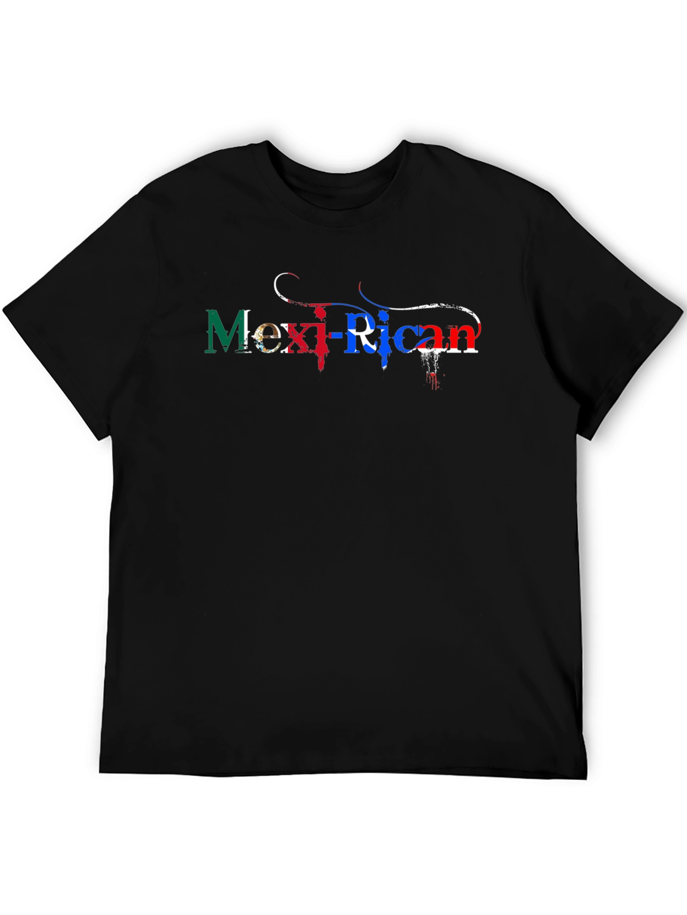 Mexi-Rican Pride Tee - Black