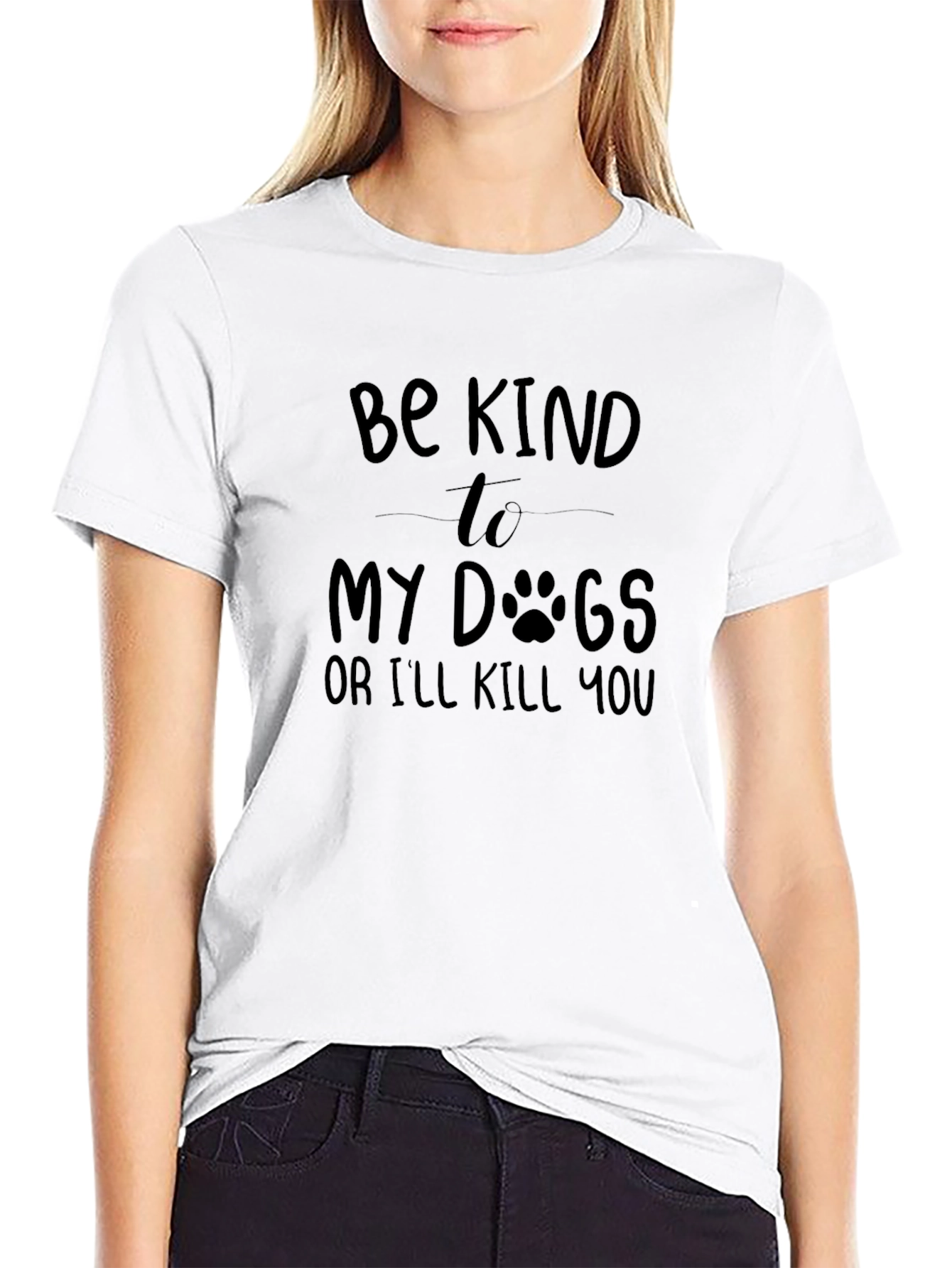 Be Kind To My Dogs Graphic Tee