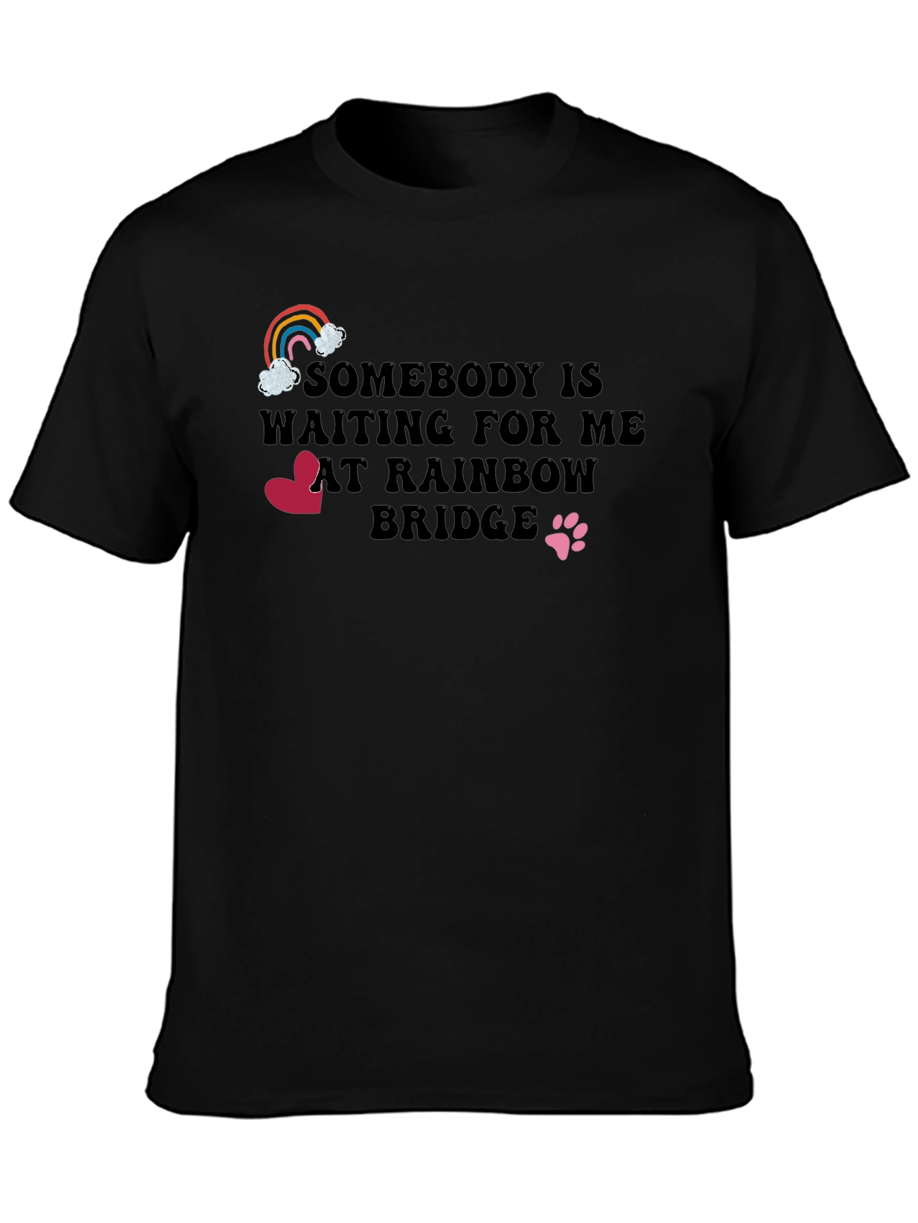 Rainbow Bridge Pet Memorial T-Shirt
