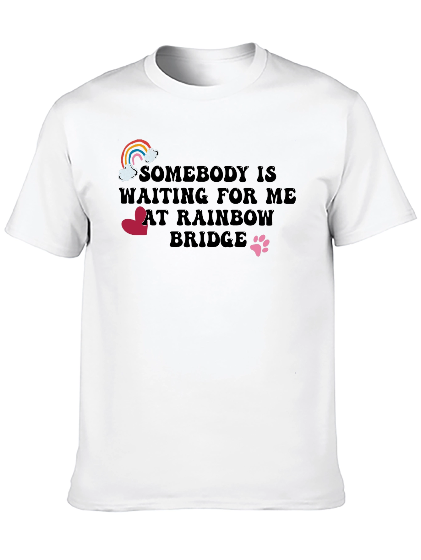Rainbow Bridge Pet Memorial T-Shirt