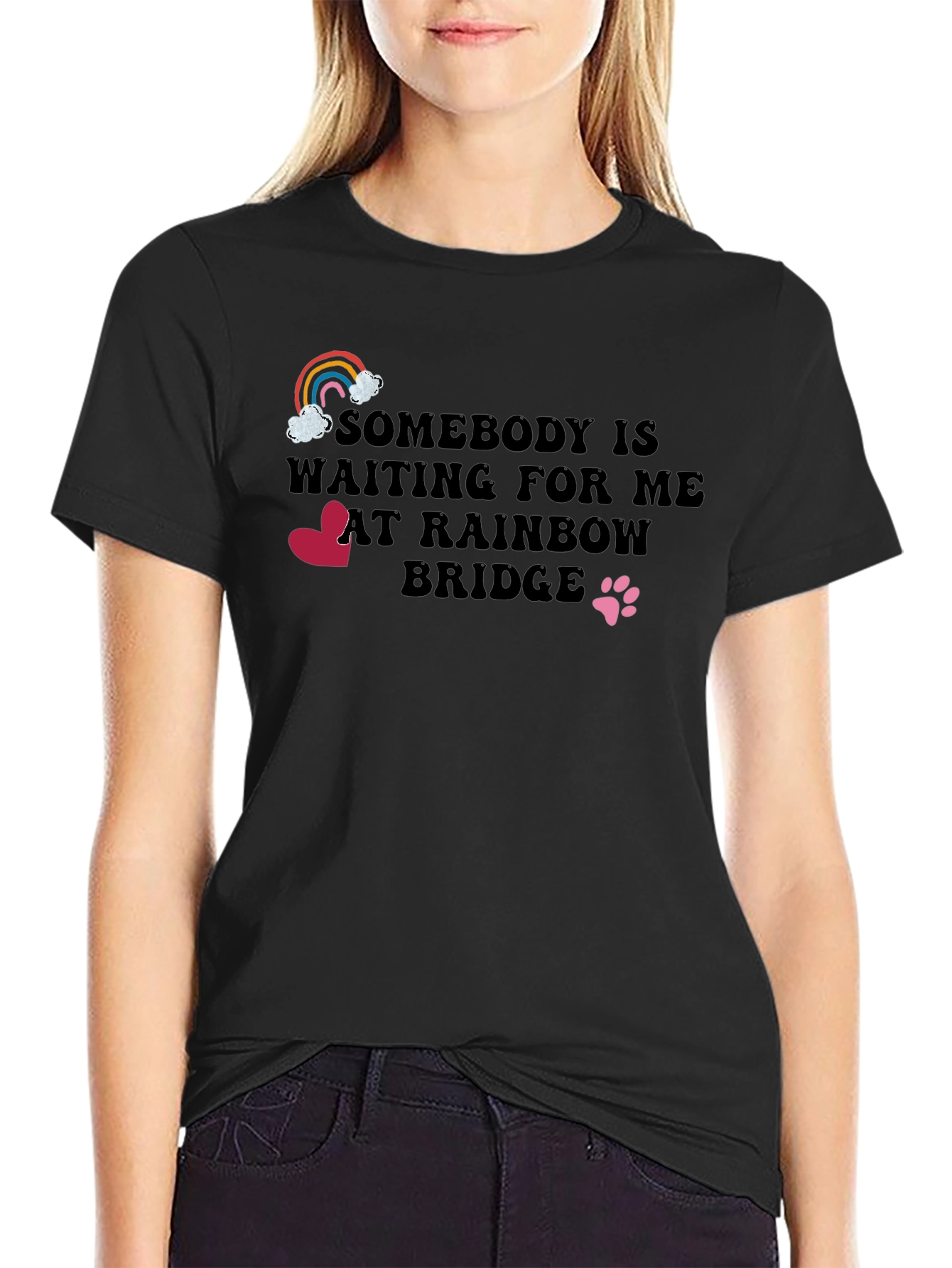 Rainbow Bridge Pet Memorial T-Shirt